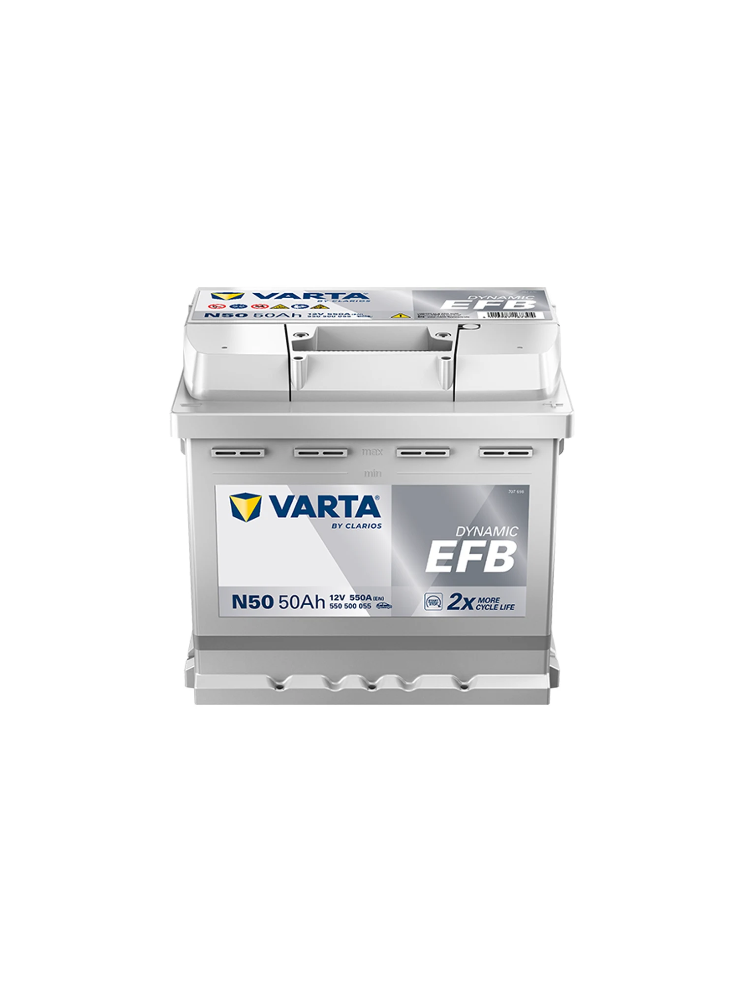 Acumulator Auto Varta Automotiveefb 12V 50Ah 550A 12V
