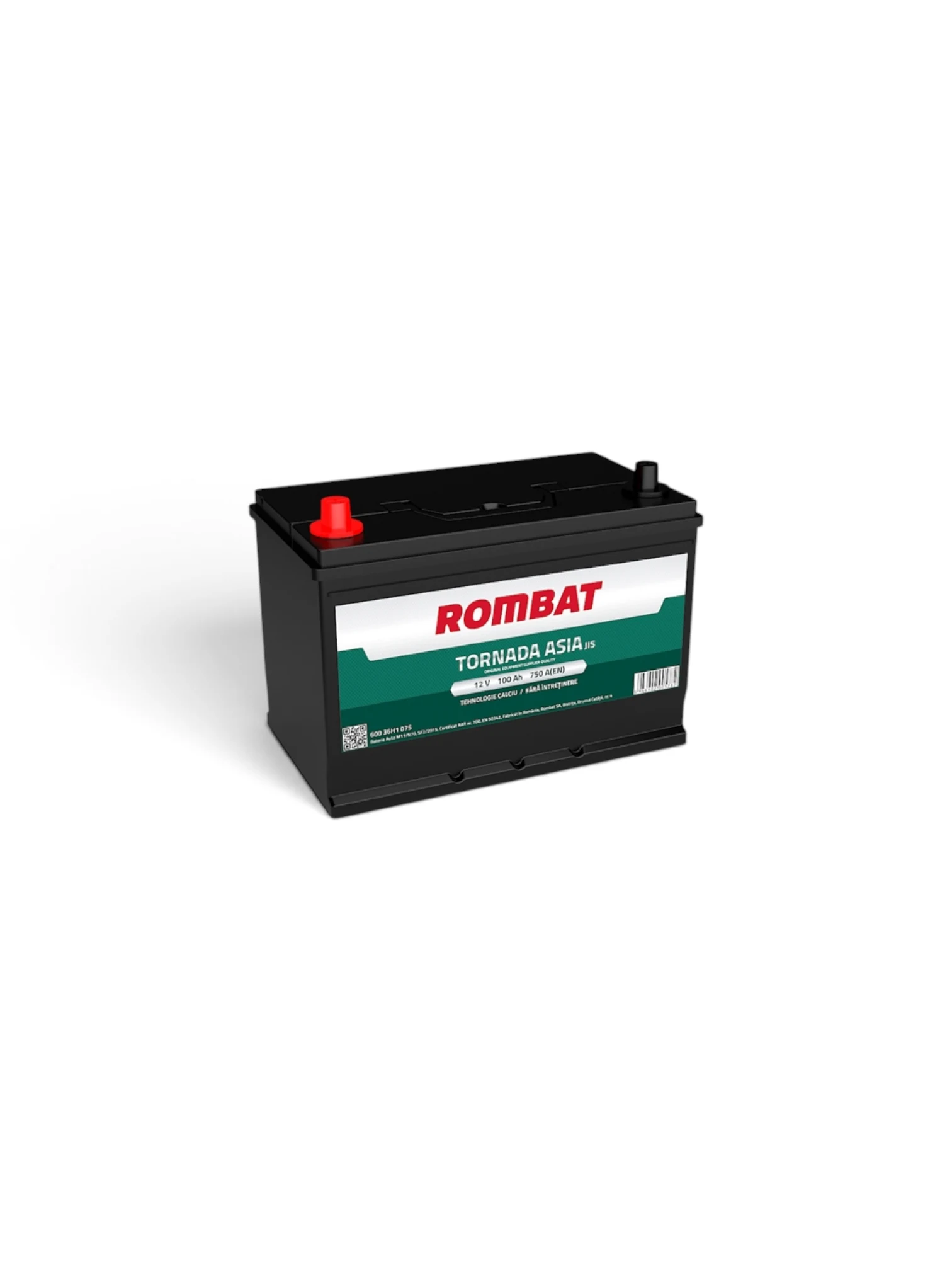 Acumulator Rombat 100Ah 750A