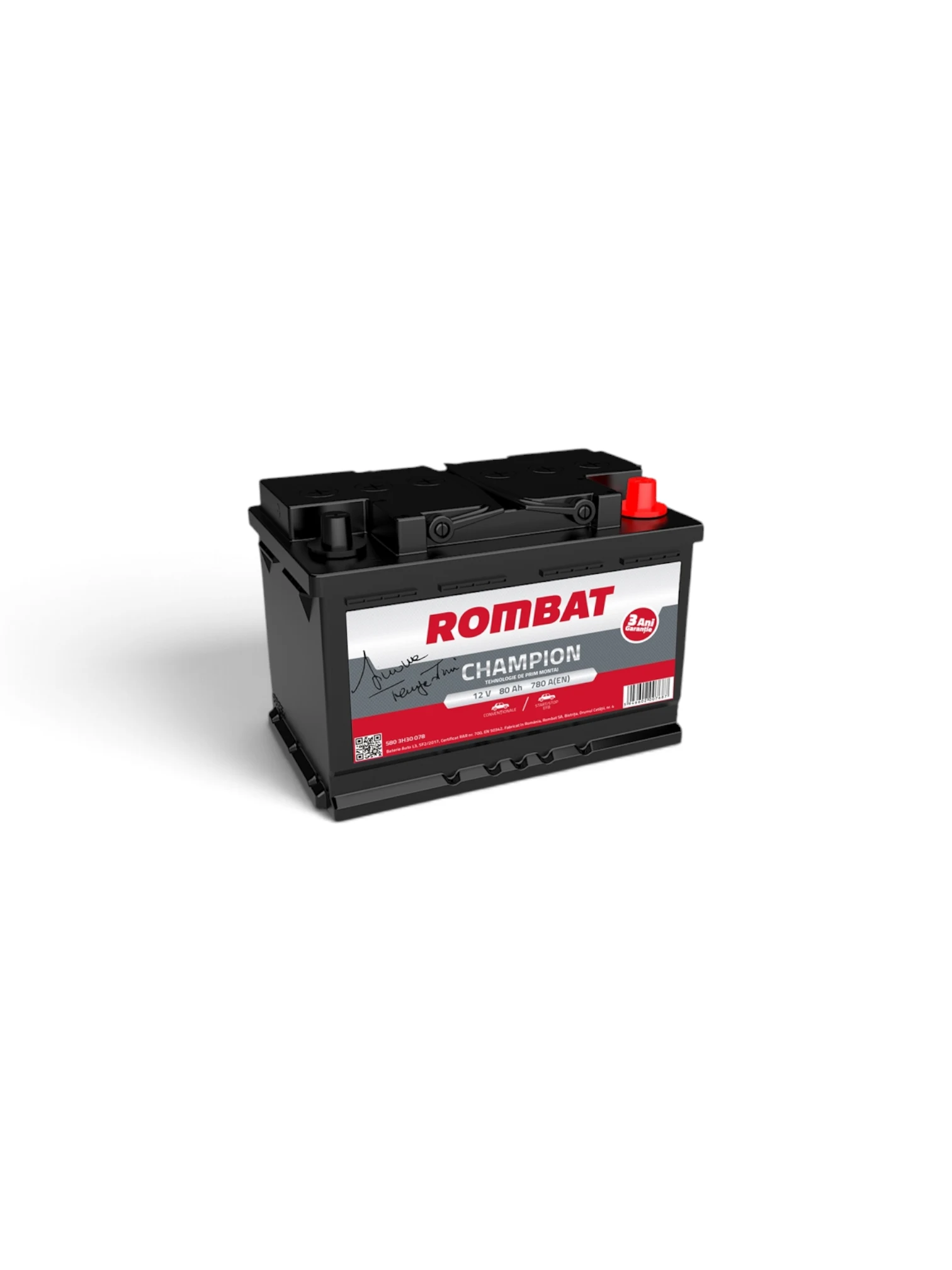 Acumulator Rombat 80Ah 780A