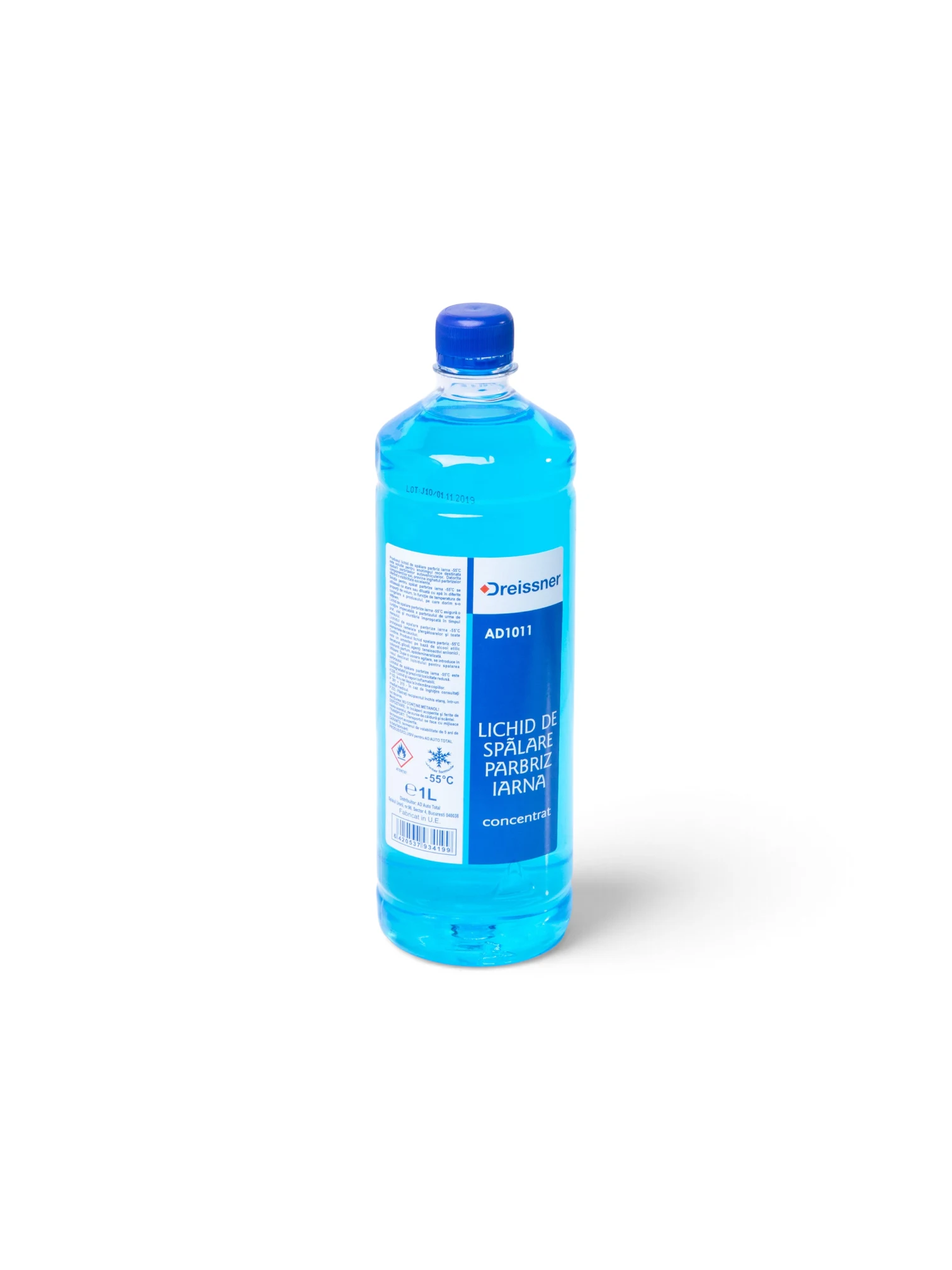 AD1011 Lichid Parbriz Albastru Concentrat 1L -55 Iarna - Dreissner