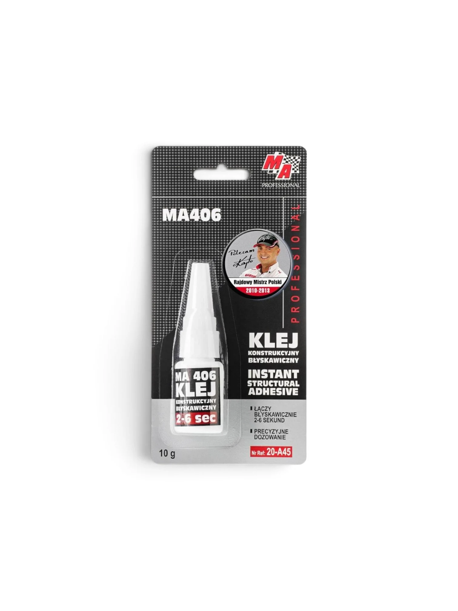 Adeziv solutie lipit plastic&cauciuc KleJ Instant Structural Adhesive MojeA 20-A45
