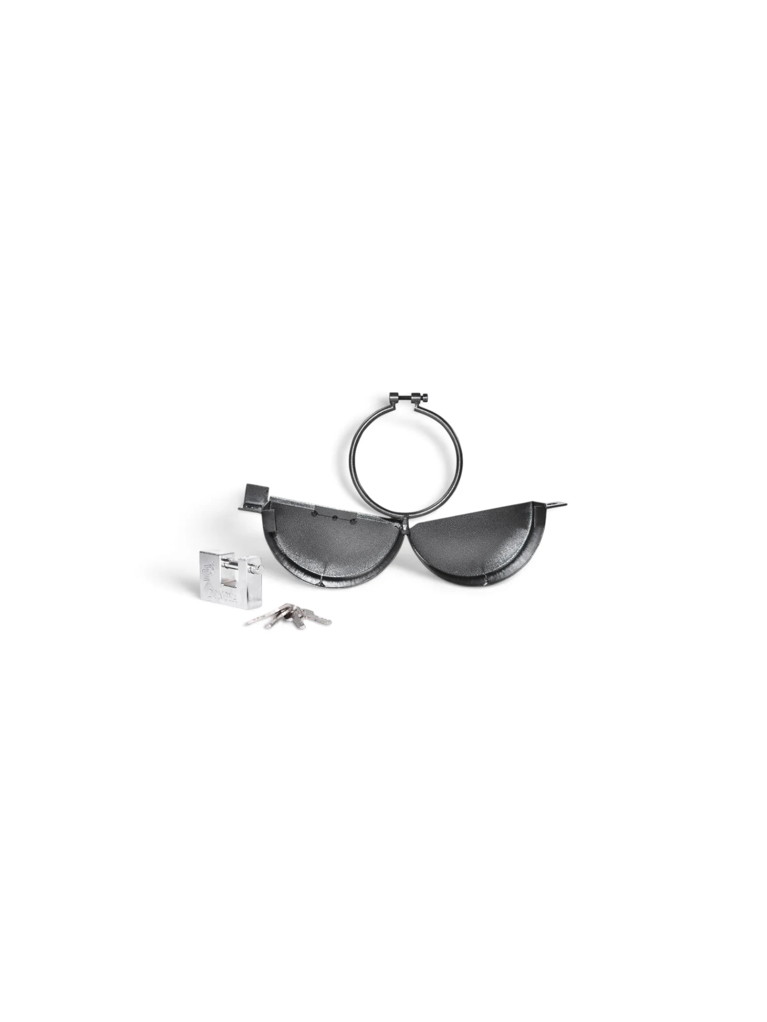 Antifurt rezervor camion fi80mm cu lacat deschidere la mijloc, BK87352