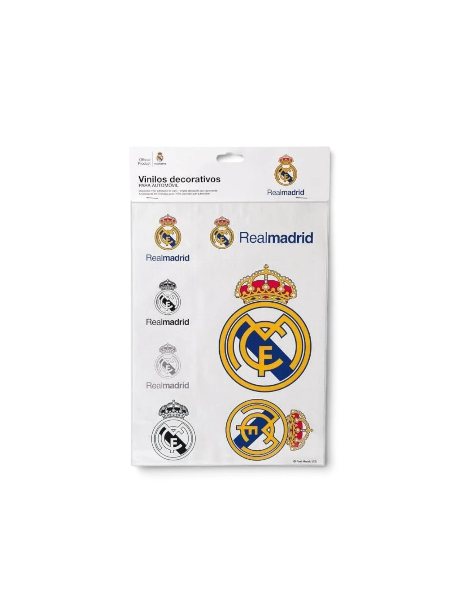 Autocolant A4, Real Madrid, RMA2129 Sumex