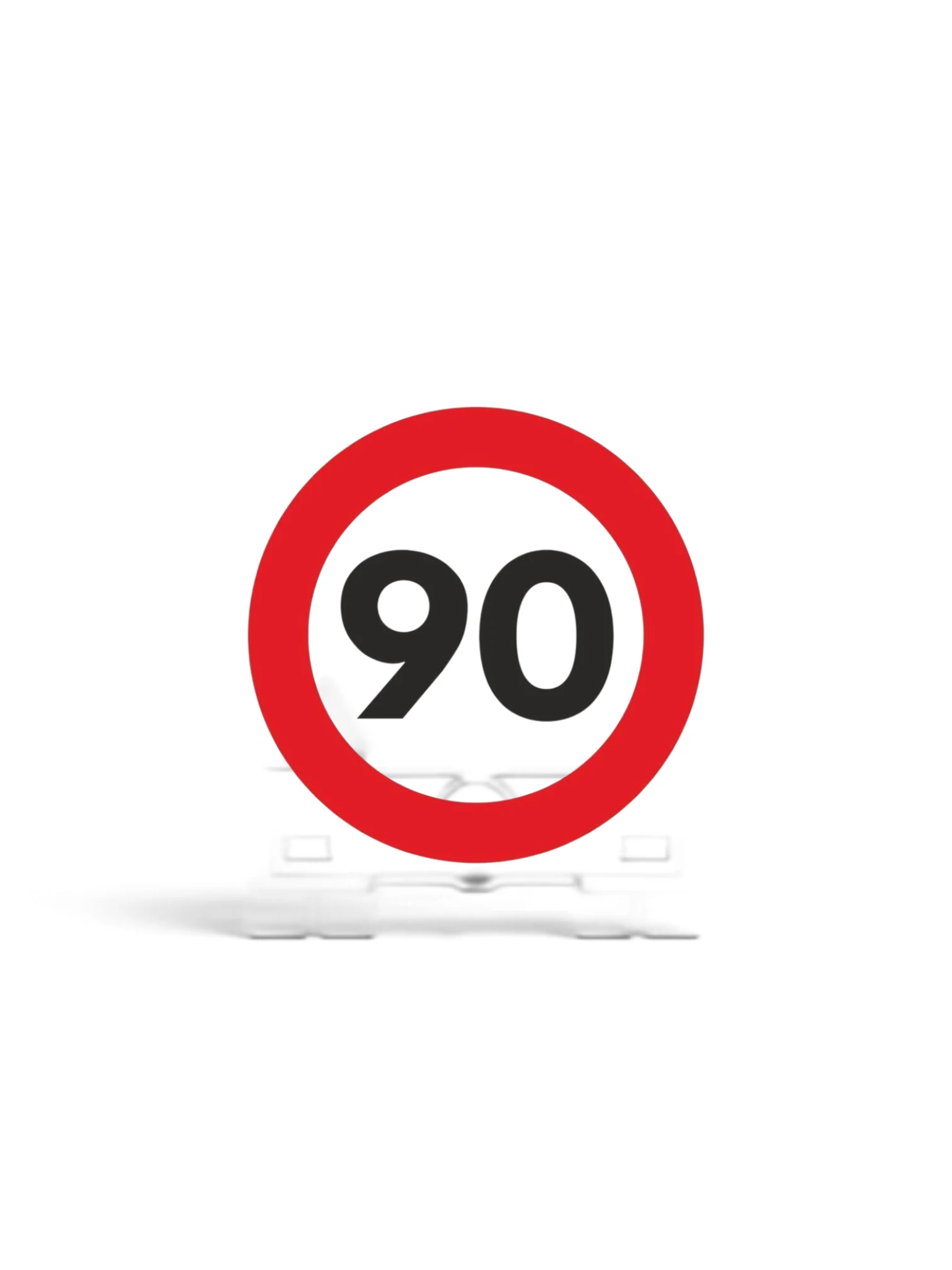 Autocolant reflectorizant limita viteza, fi15cm, 90km/h, 5201-90 Automax