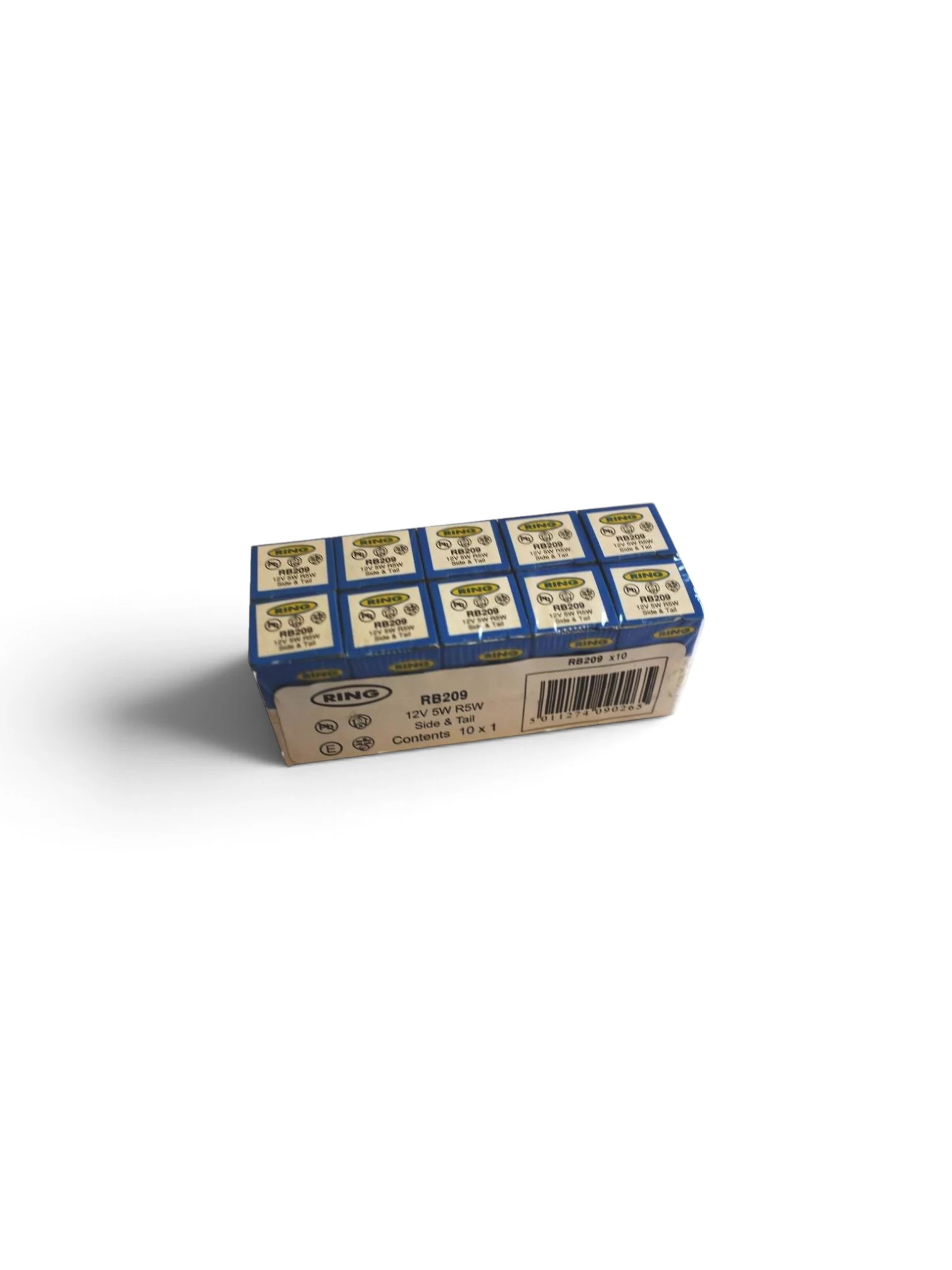 Bec auxiliar 12V/5W R5W BA15d 2 poli, CRT1 RB209 Ring