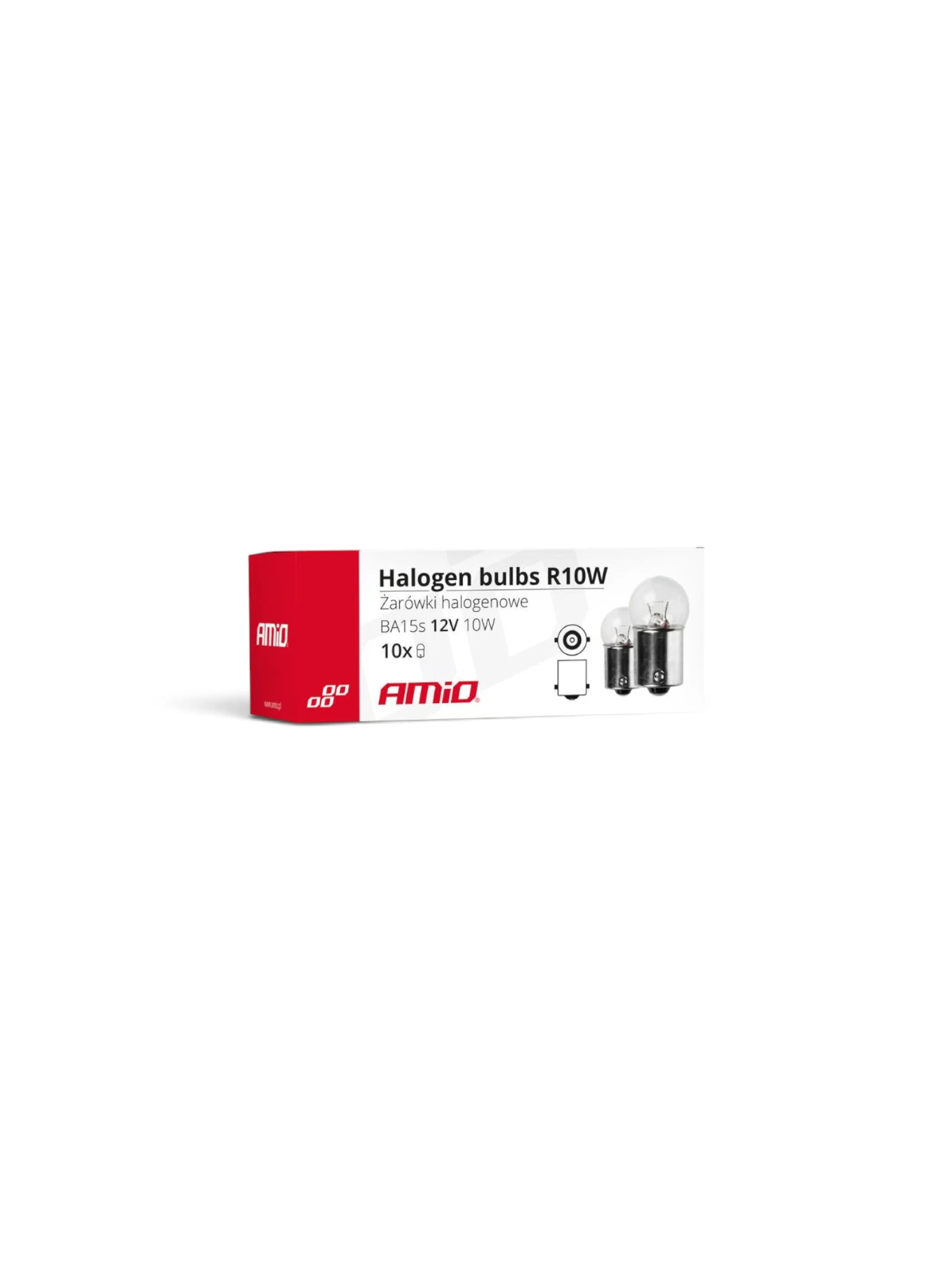 Bec pozitie 12V/10W R10W-BA15S 01487 VERTEX Amio