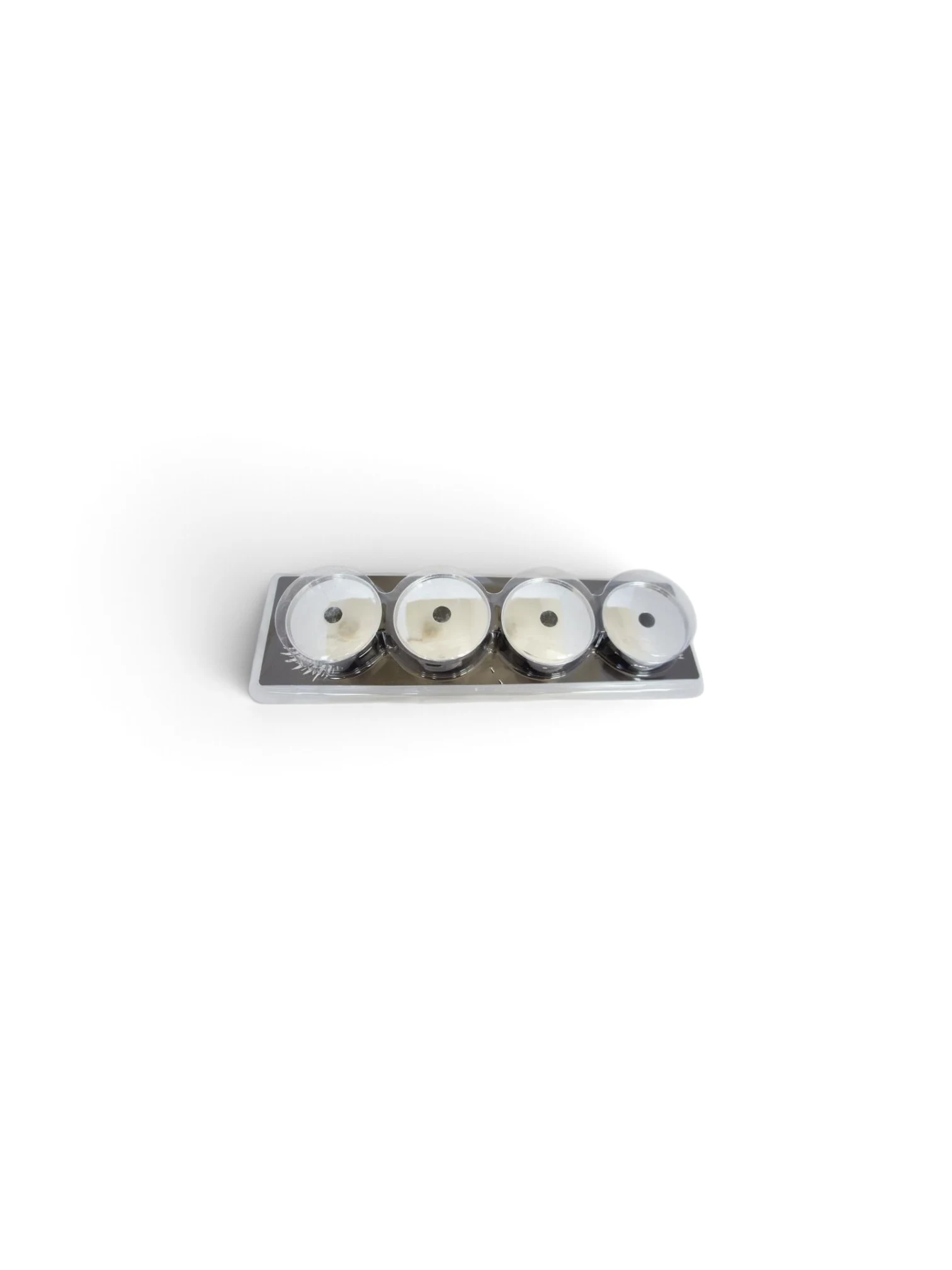 Capac ornament plastic jenti fi60 + embleme 4buc/set