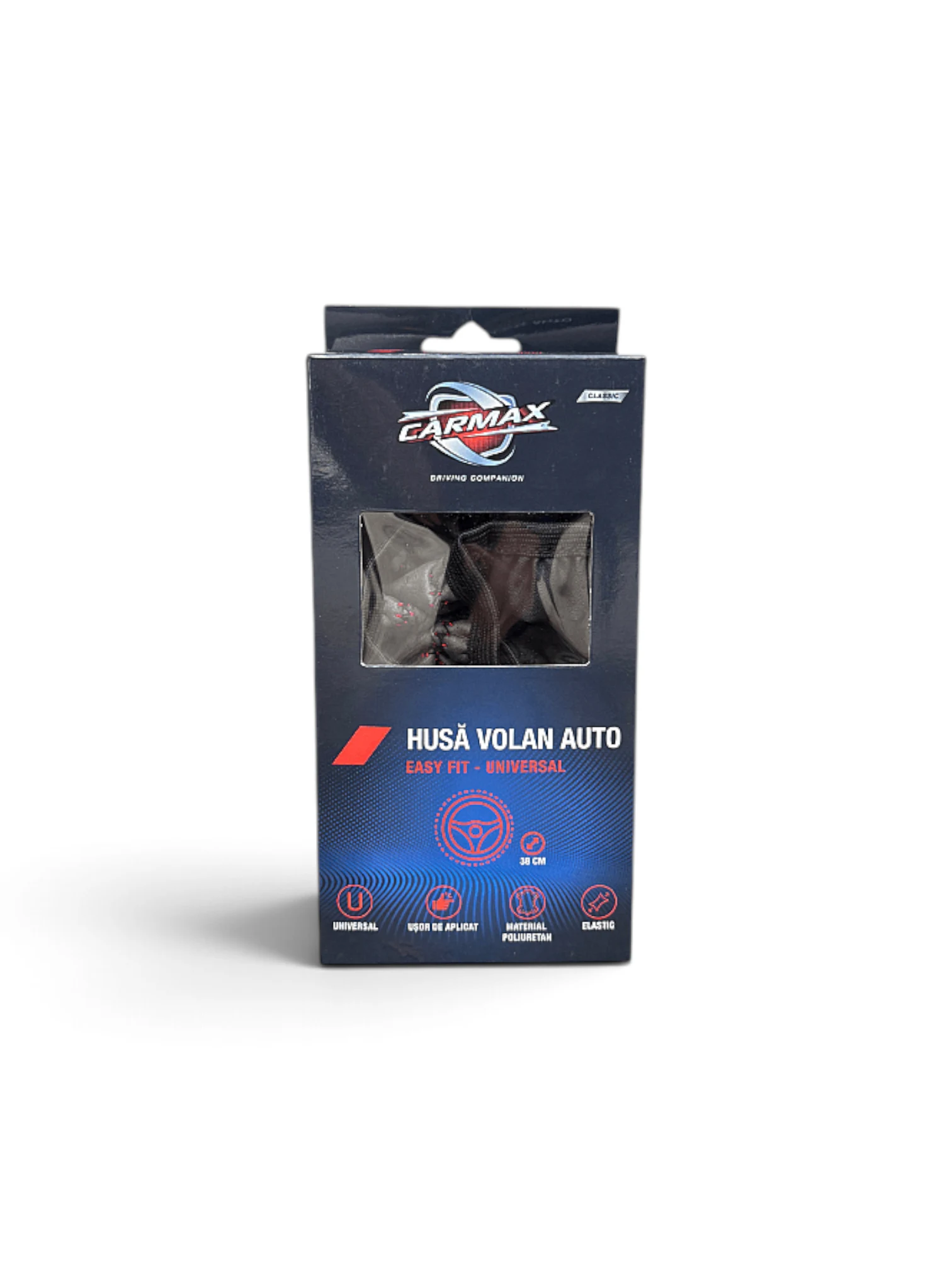 CARMAX HUSA VOLAN AUTO ELASTIC NEGRU/ROSU