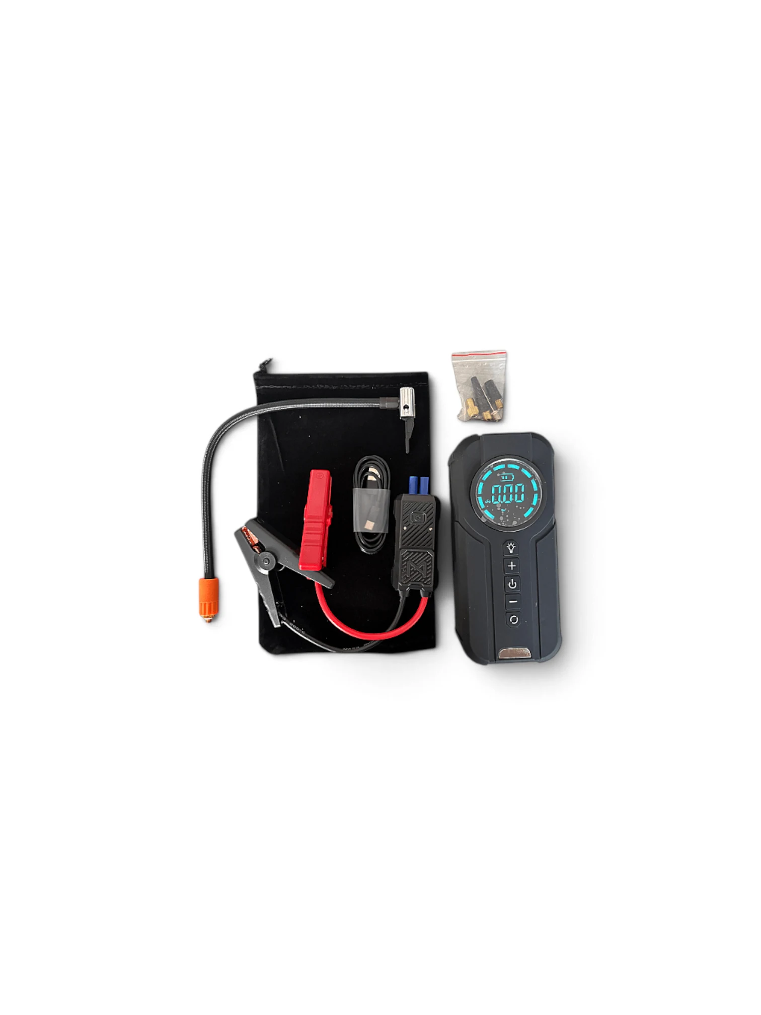 CARMAX STARTER AUTO PORTABIL CU COMPRESOR 6000MAH