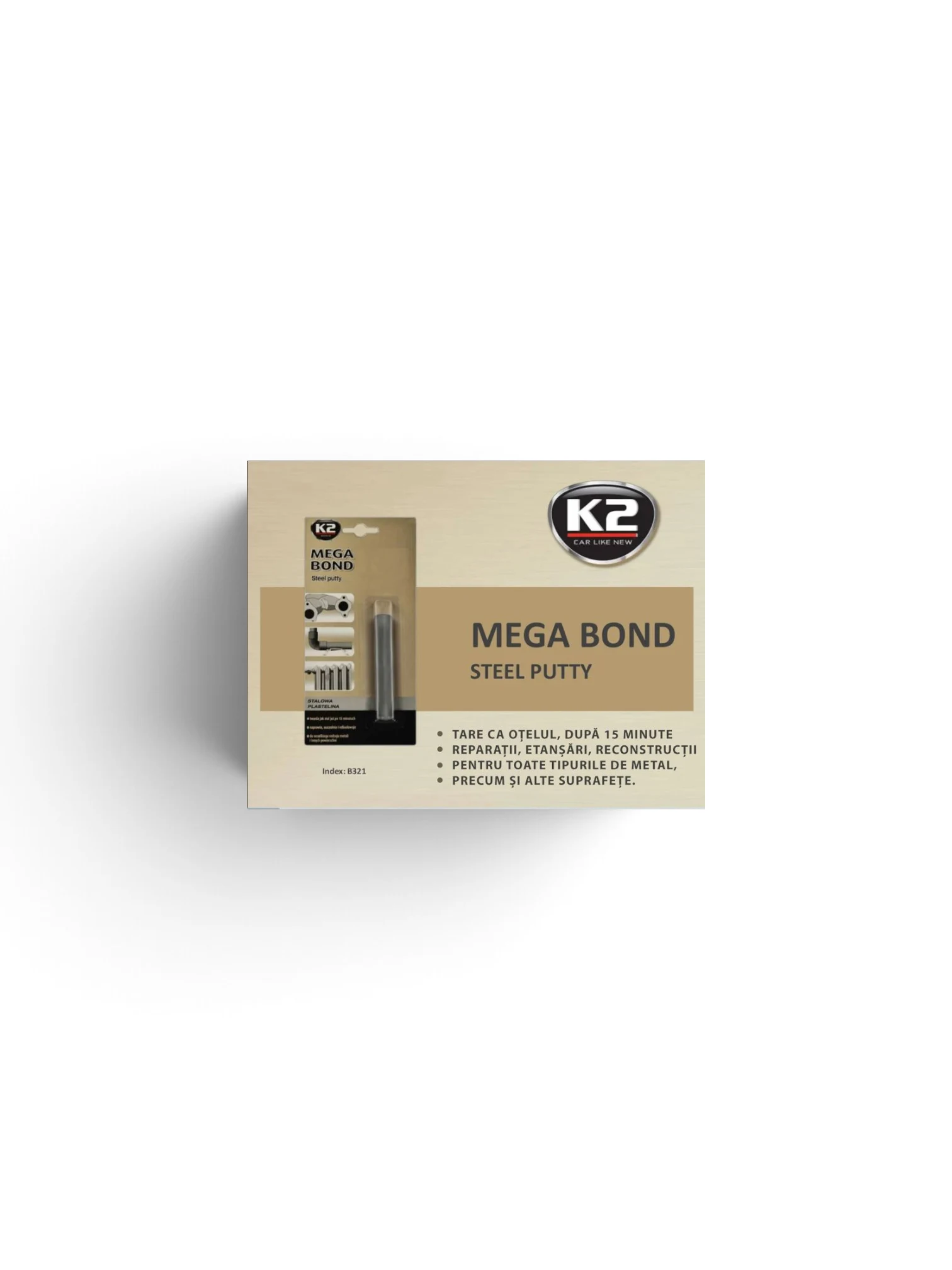 Chit metal tub 40gr MEGA BOND B323 K2 01990