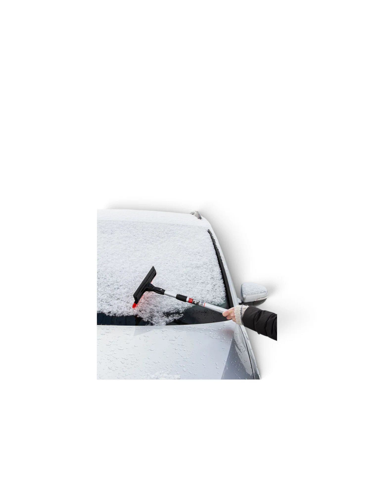 Curatitor geam, telescopic, 50-80cm, lama 20cm cu perie si racleta All Season, 407.33 Heyner