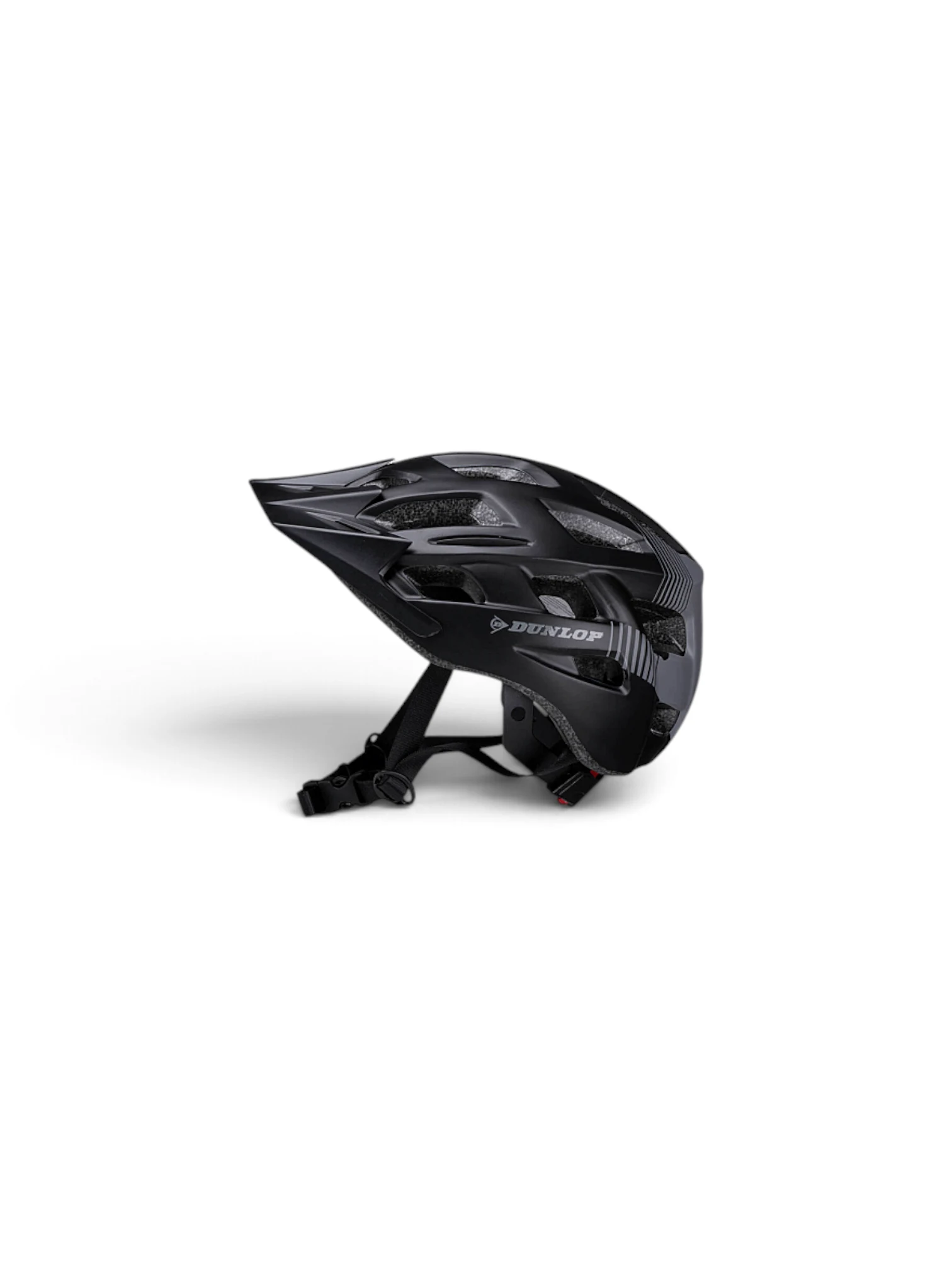 DUNLOP CASCA BICICLETA L 58-61CM CU LED NEGRU