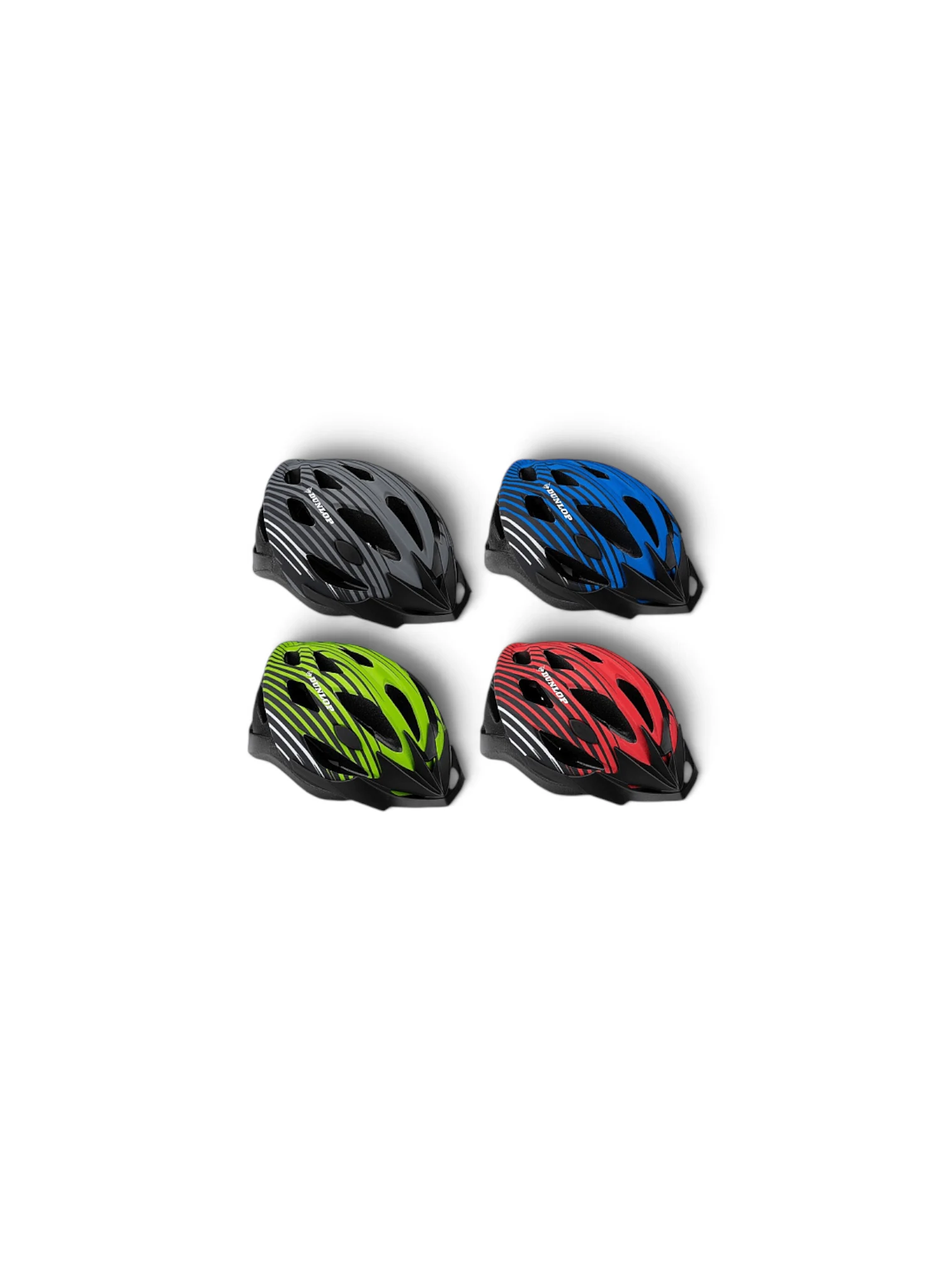 DUNLOP CASCA BICICLETA M 55-58CM 4 CULORI
