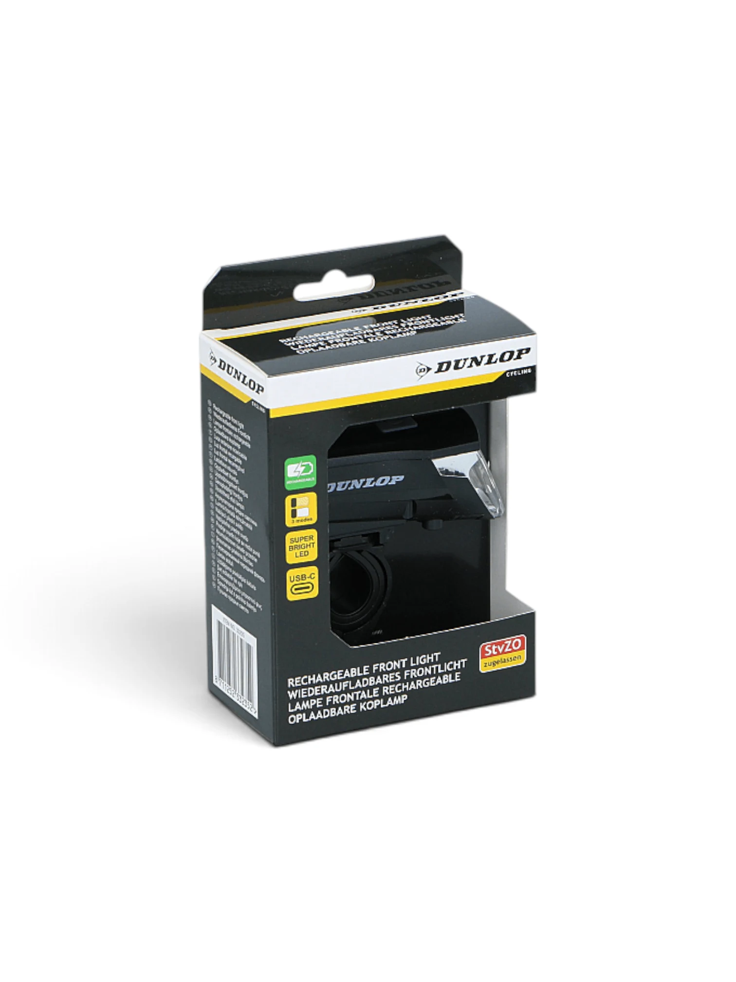DUNLOP LAMPA FATA LED-ALBA CU ACUMULATOR K.