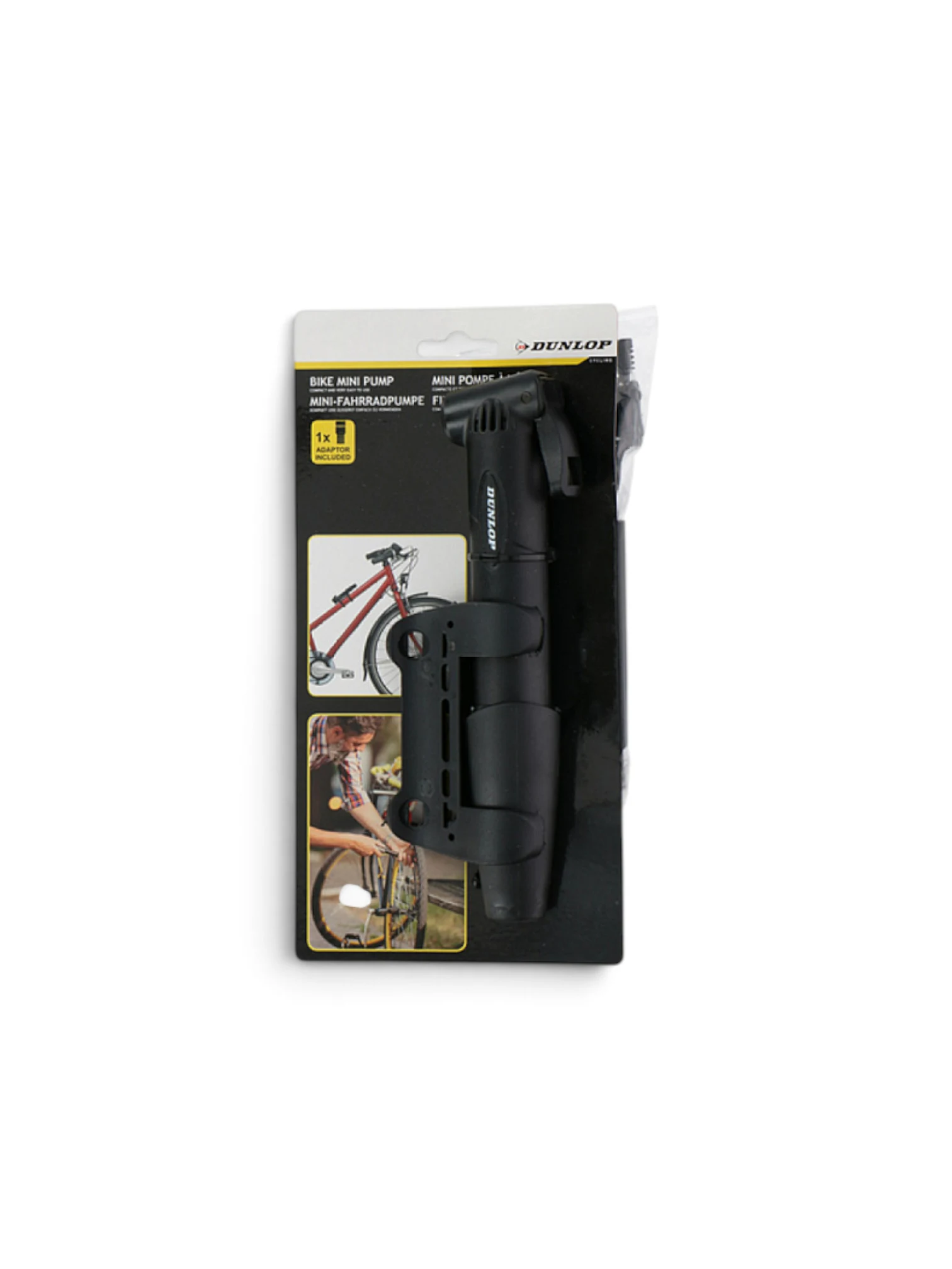 DUNLOP POMPA BICICLETA MINI PRINDERE PE CADRU
