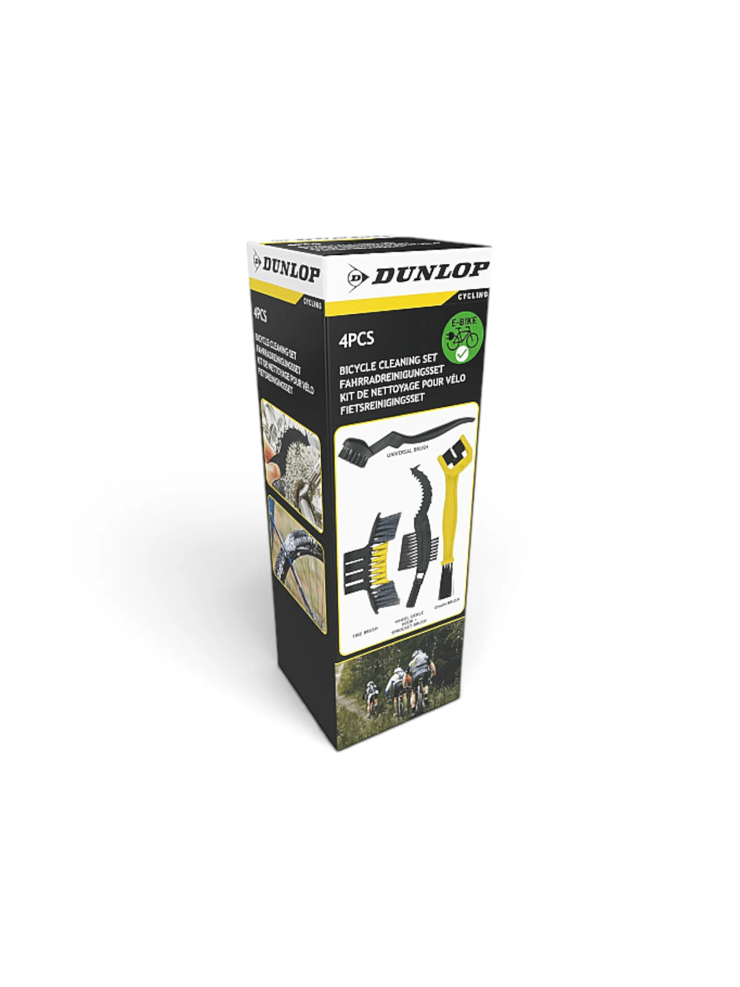DUNLOP SET PERII 4BUC CURATARE BICICLETA/E-BIKE