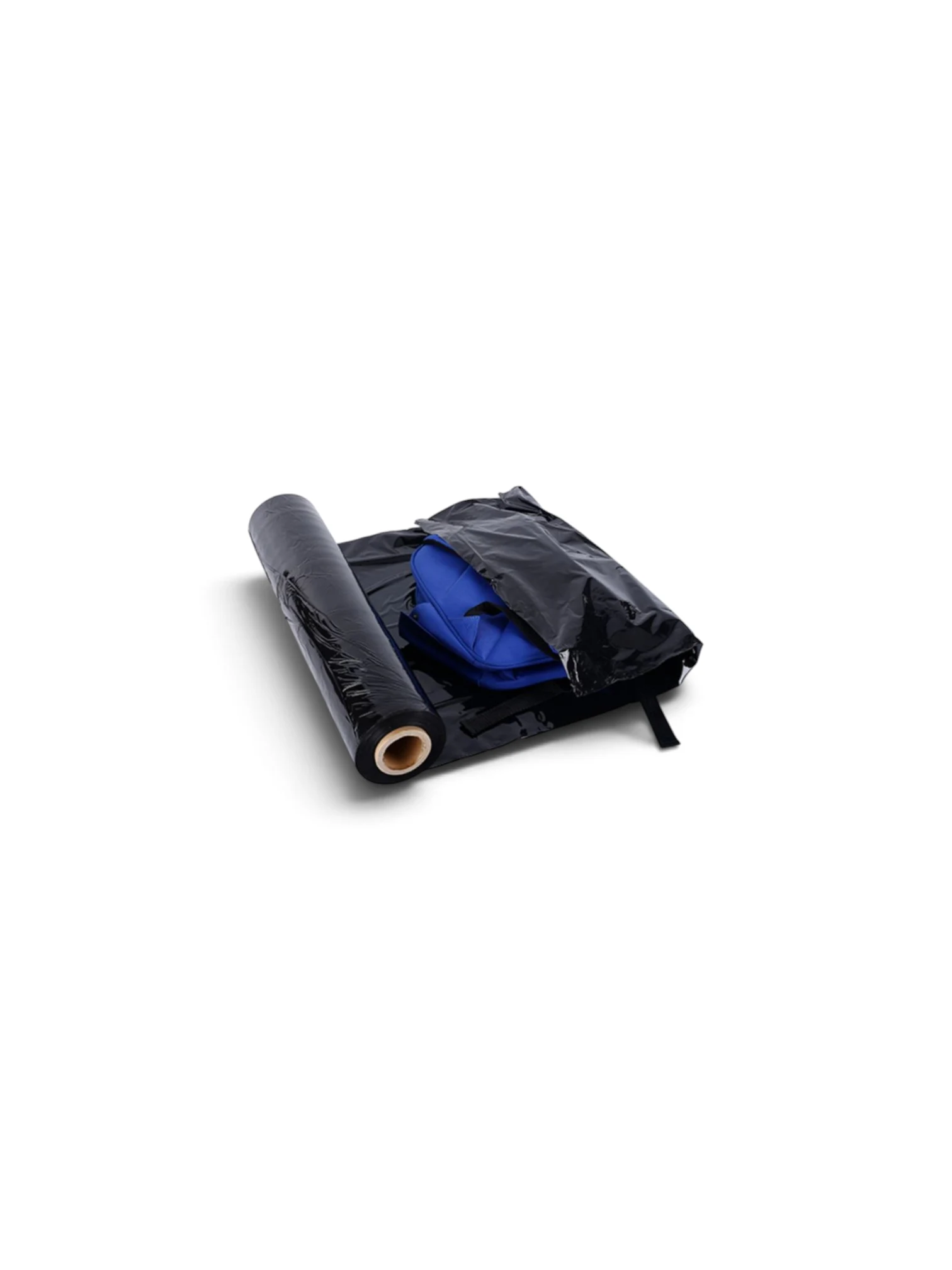 Folie stretch uz manual 1.5 Kg/Rola, 23 mic, neagra, CY97
