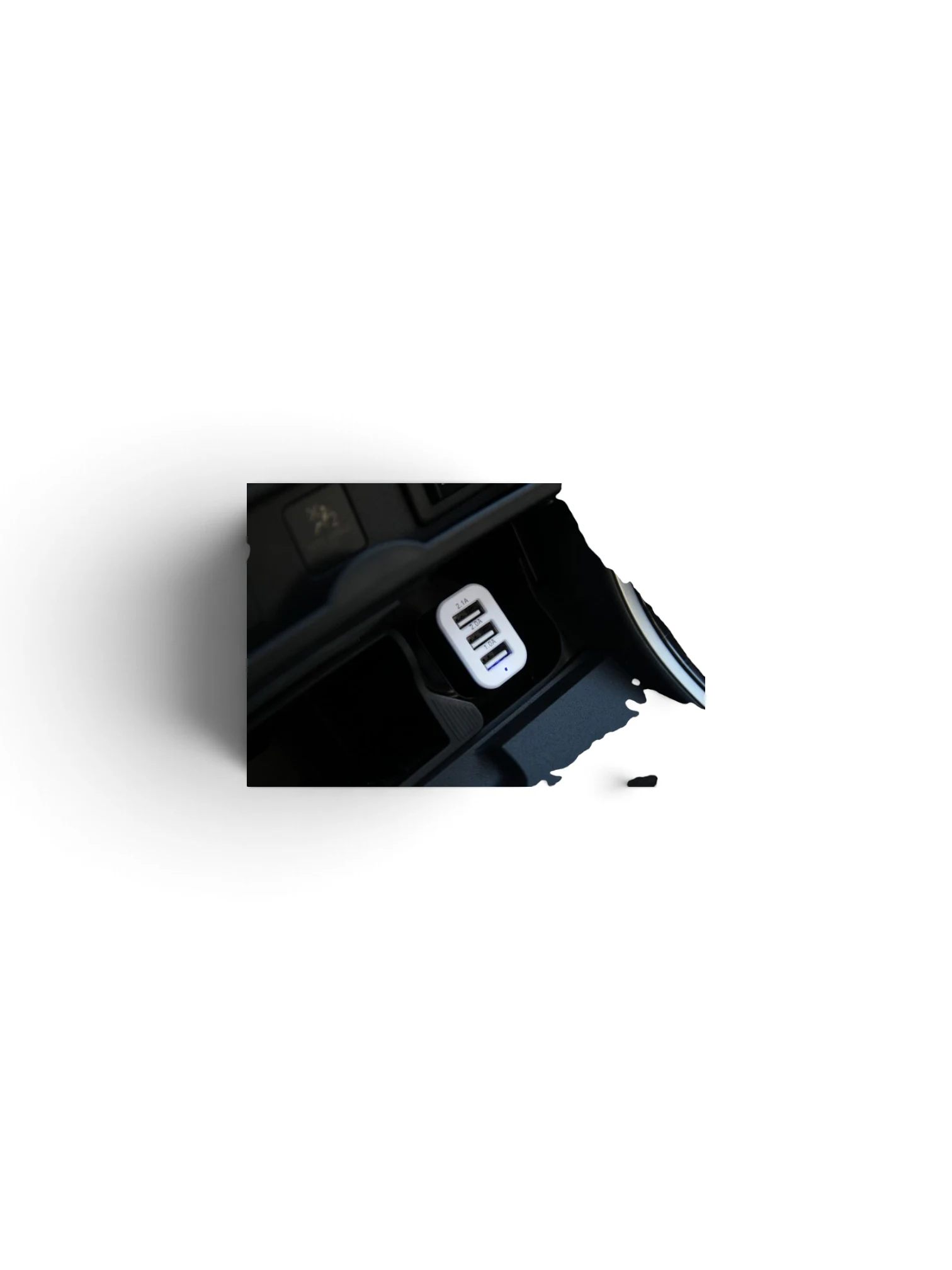 Incarcator auto 3 USB-uri fara fir 12/24V, 01027 Amio
