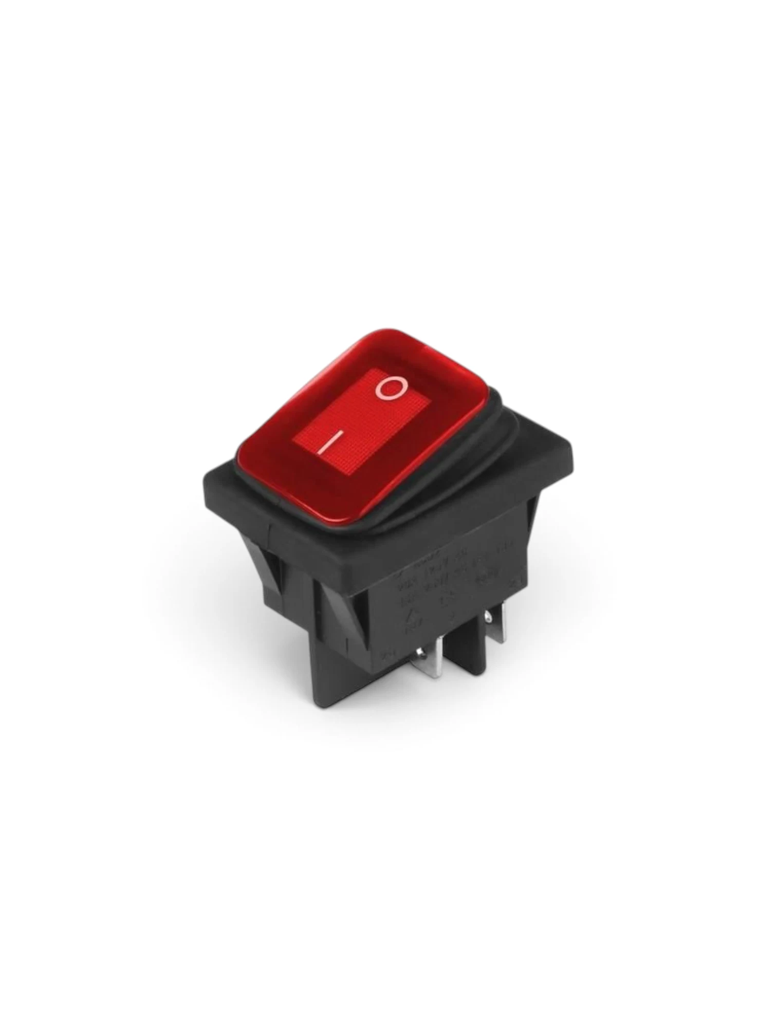 Intrerupator ON/OFF cu LED Rosu, ermetic Carmotion 86542