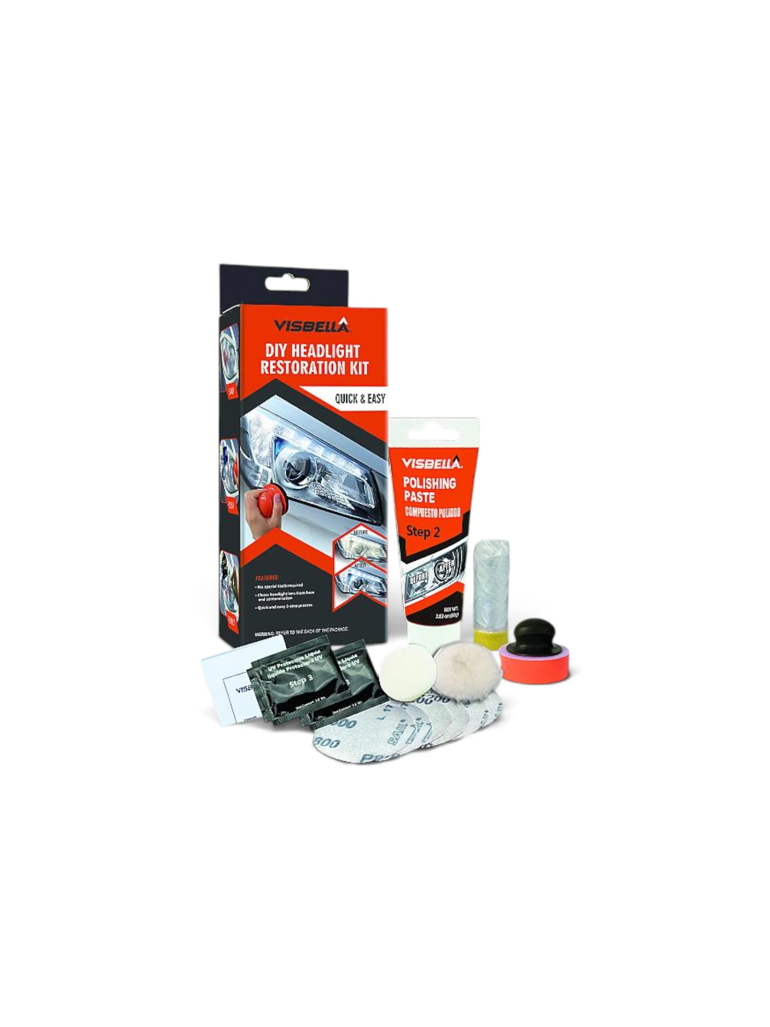 Kit restaurare faruri - VISBELLA
