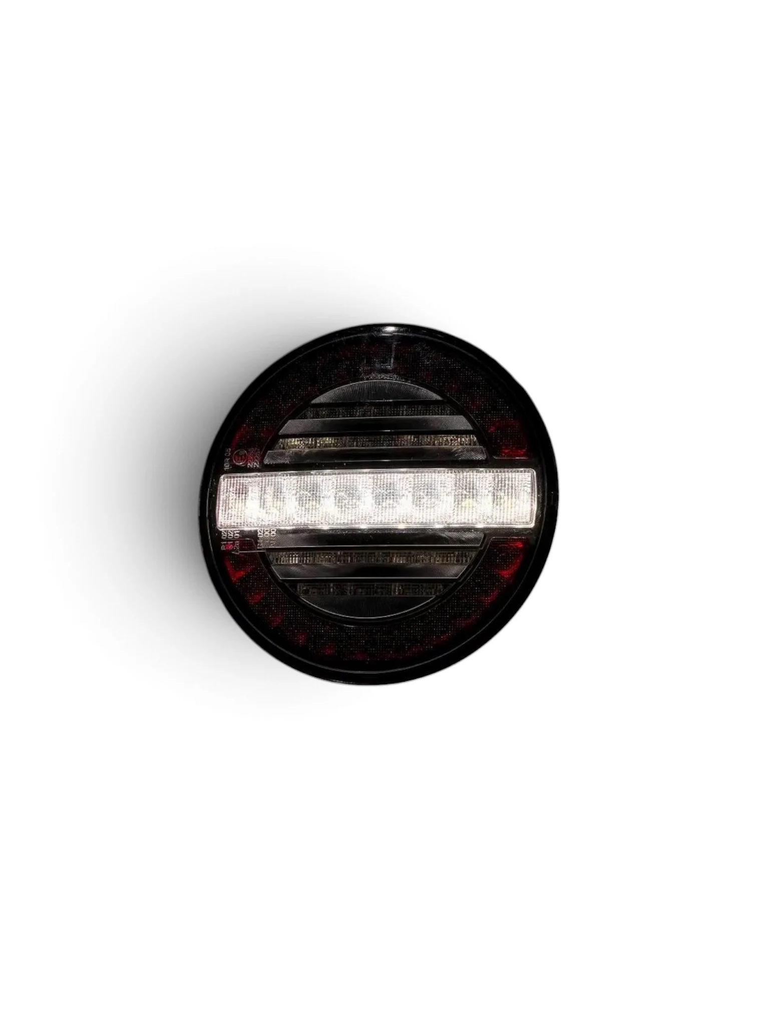 Lampa ceata si pozitie, 2 suruburi LED, fi140, 12-24V, FT-214-LED Fristom