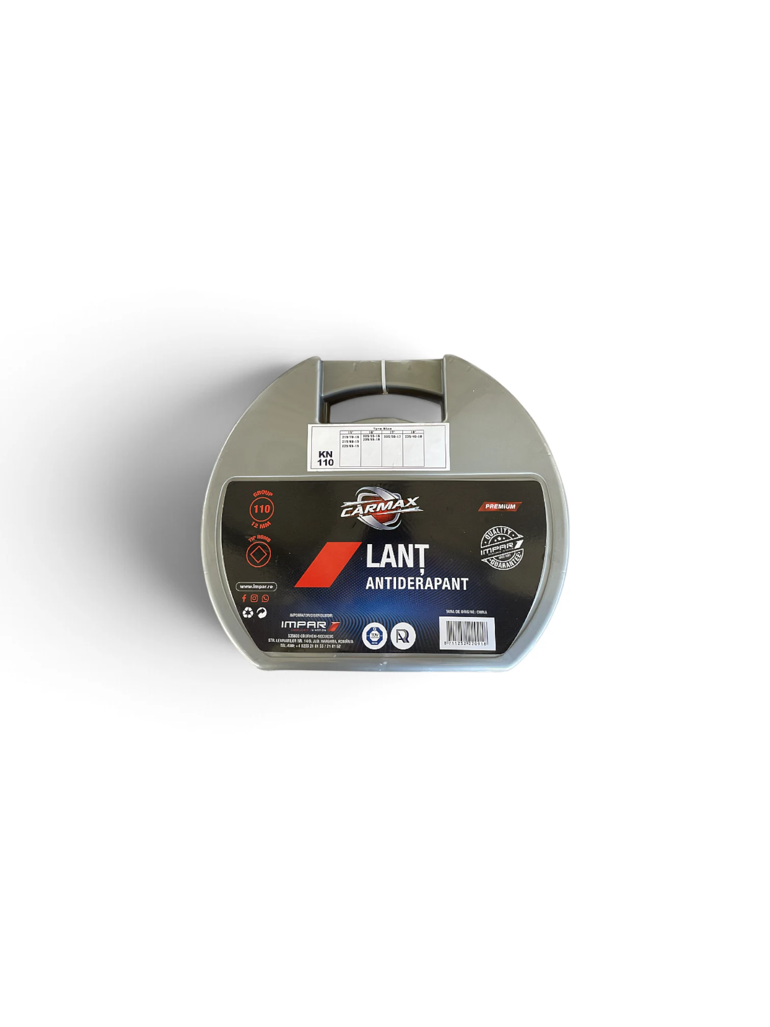 Lanț antiderapant tip romb 110 - Carmax