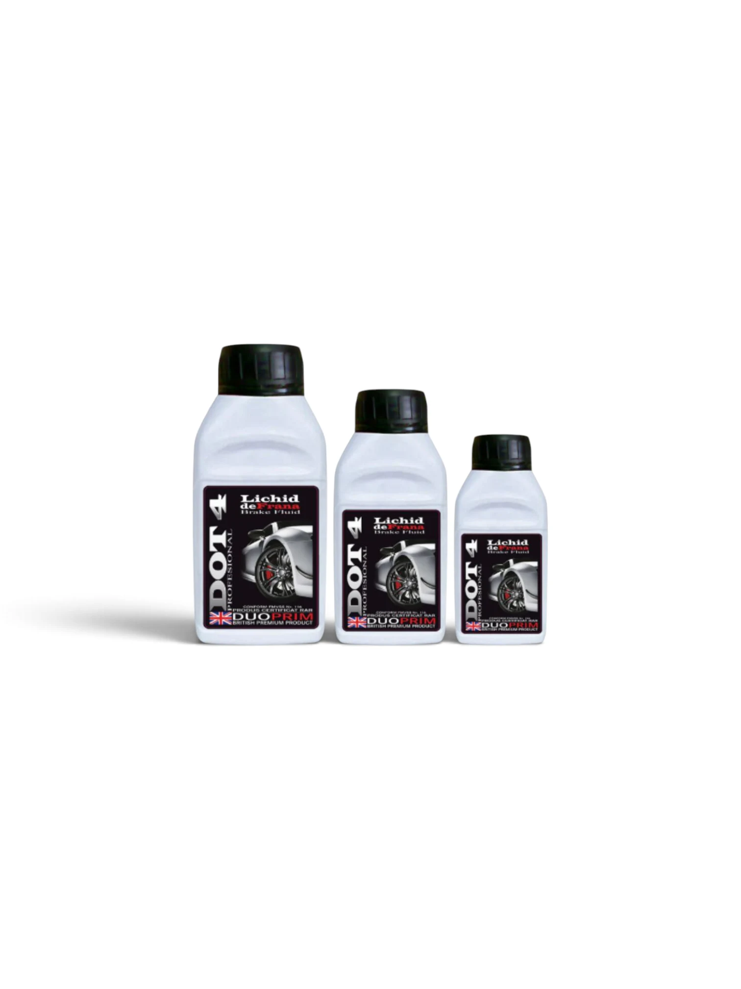 Lichid frana DOT4, 230ml, Duoprim