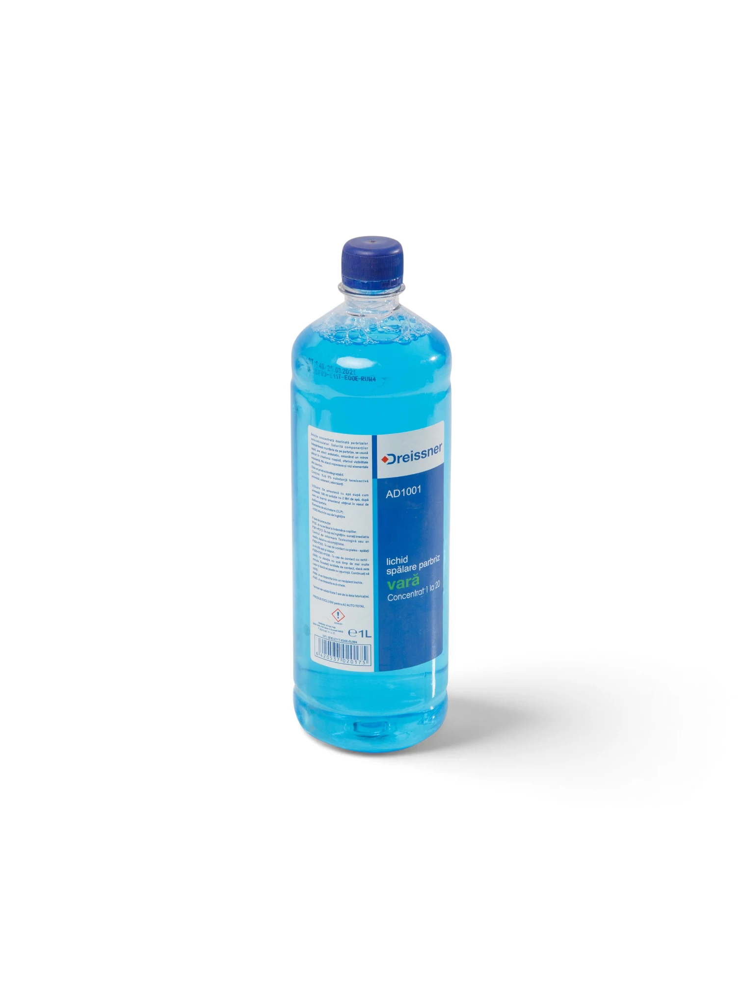 AD1001 Lichid Parbriz Albastru Concentrat 1L Vara - Dreissner