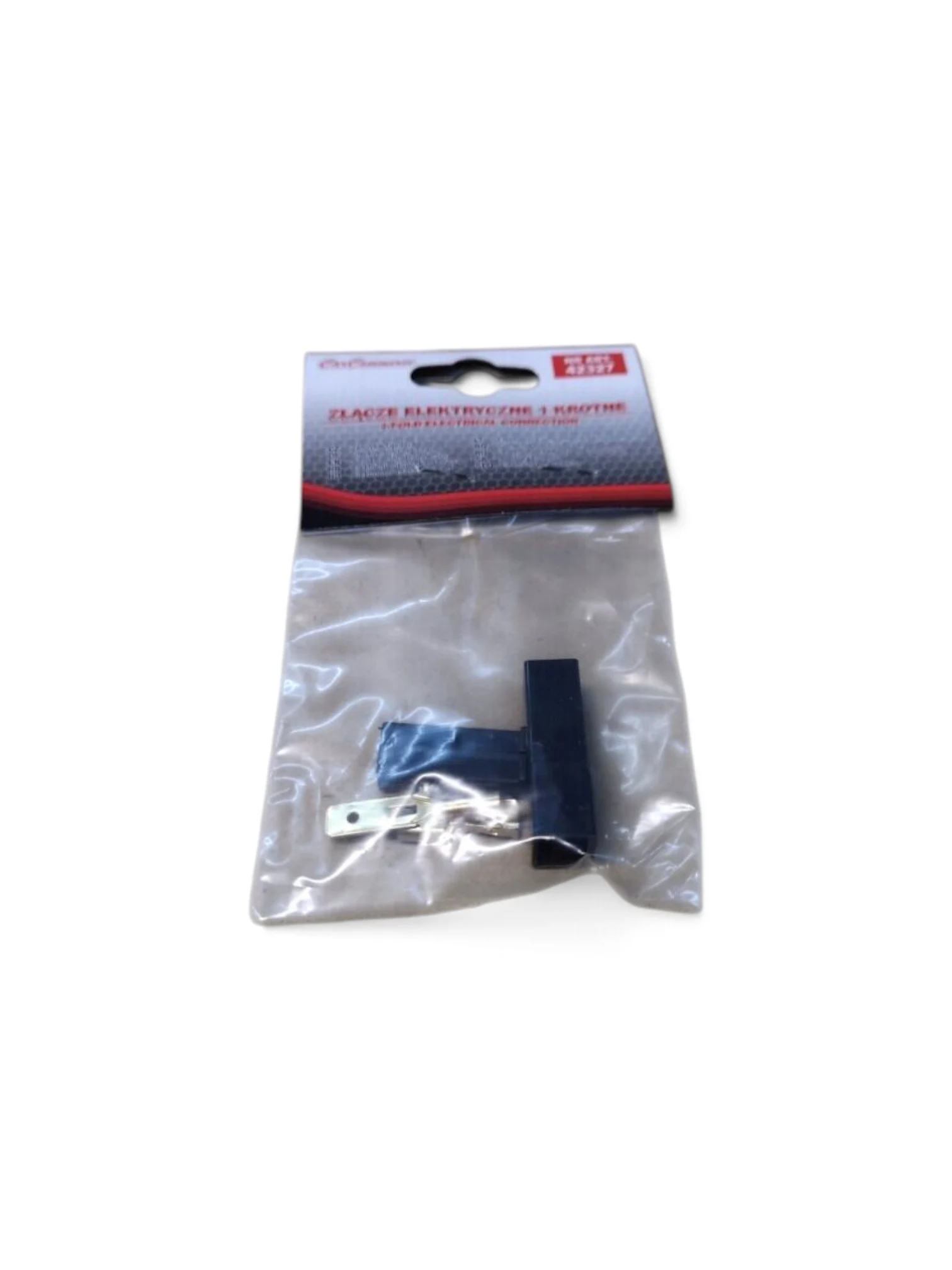 Mufe mama-tata cu 1 papuc, papuci electrici 6.3mm, cu stop si protectie, 42327 CarCo