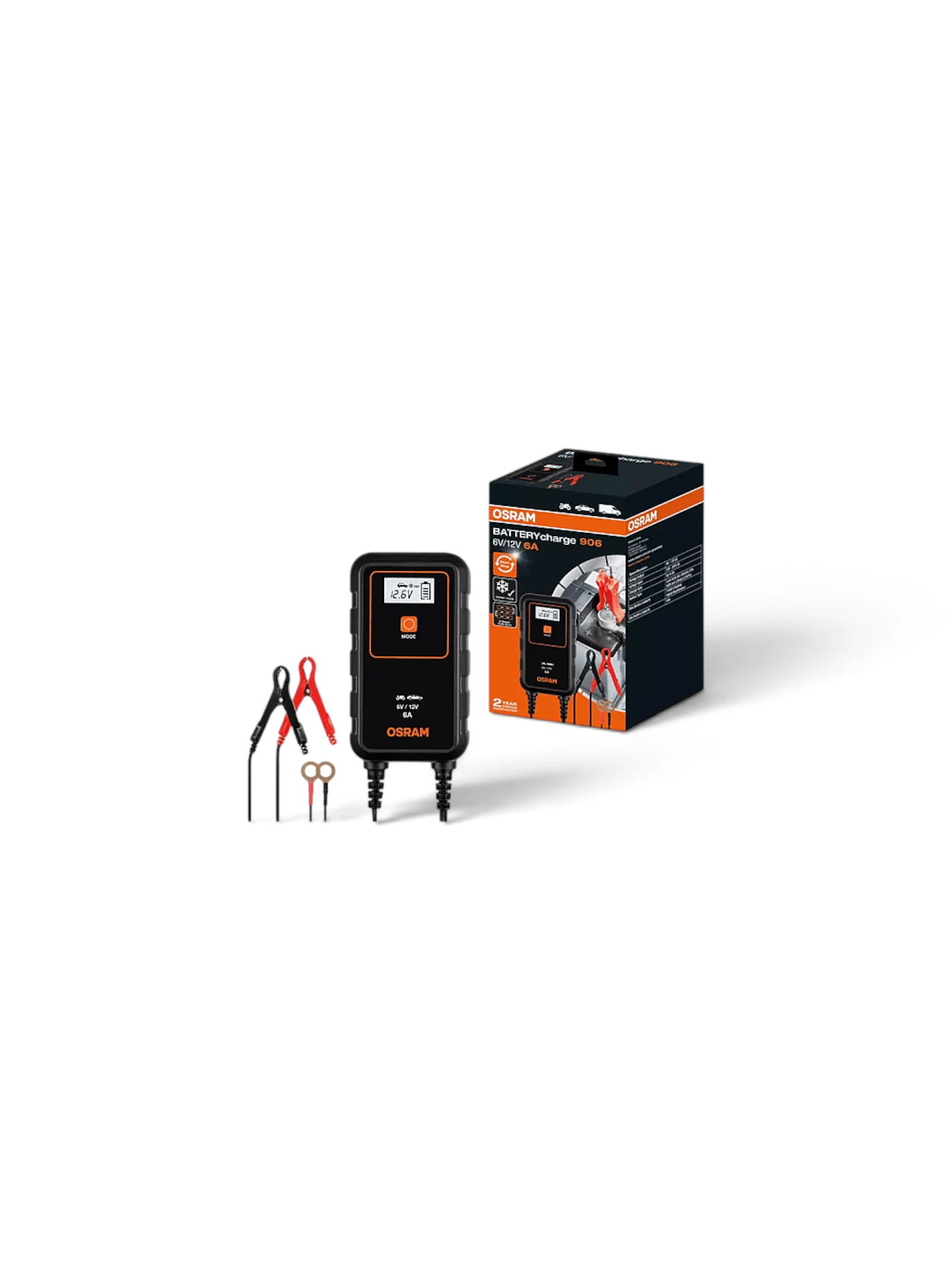 OSRAM INCARCATOR ACUMLATOR SMART 12V 6A