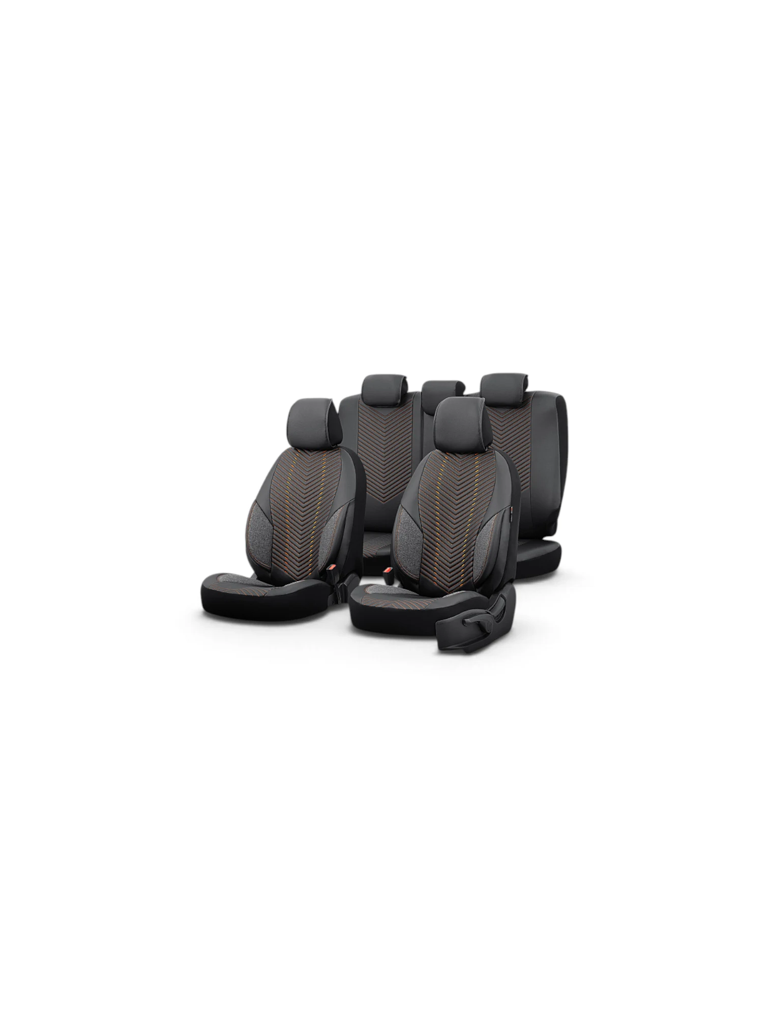 OTOM HUSE SCAUN ADVANCED LEATHER NEGRU/TAN
