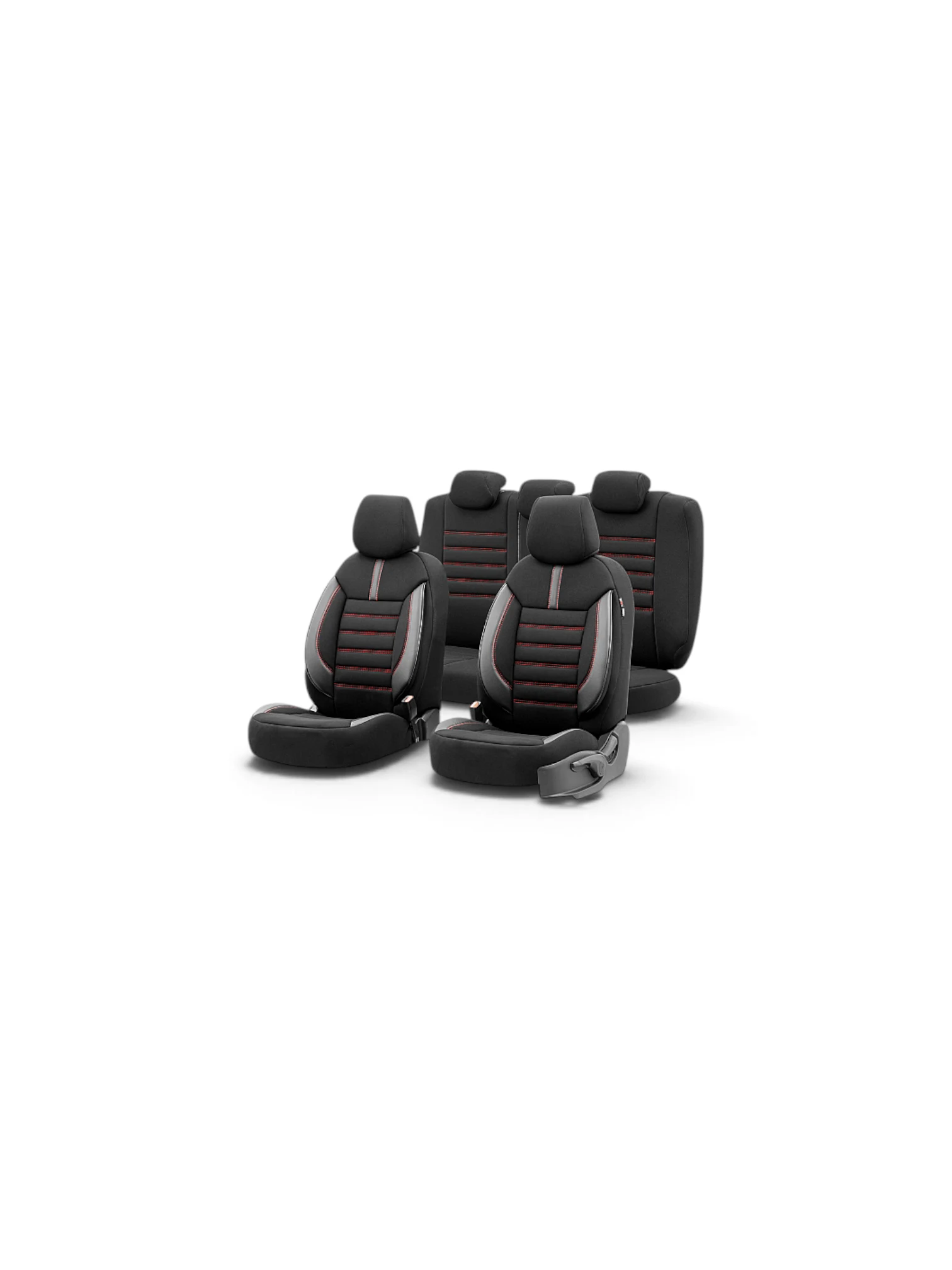 OTOM HUSE SCAUN LIMITED NEGRU/ROSU