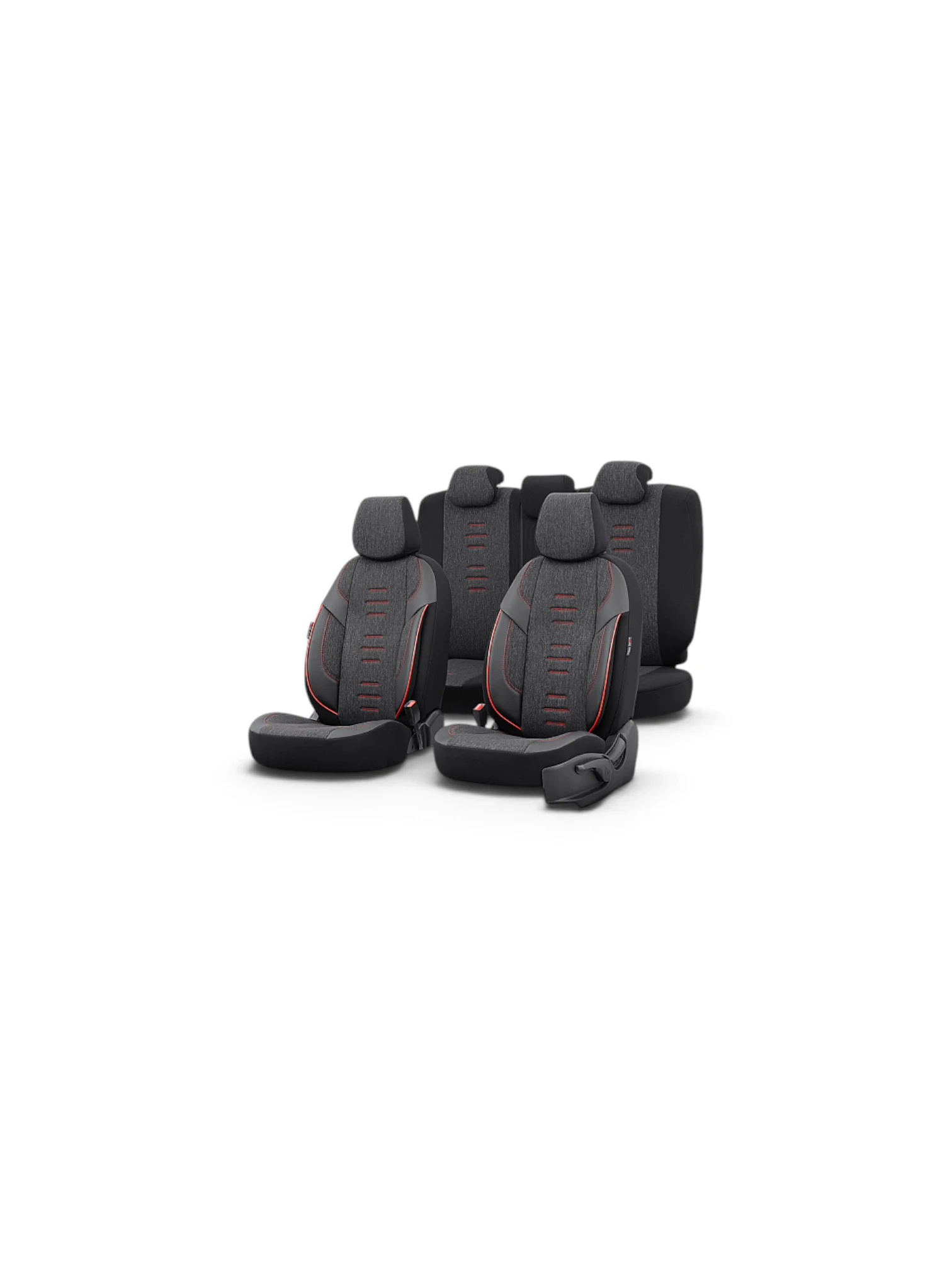 OTOM HUSE SCAUN THRONE NEGRU/ROSU