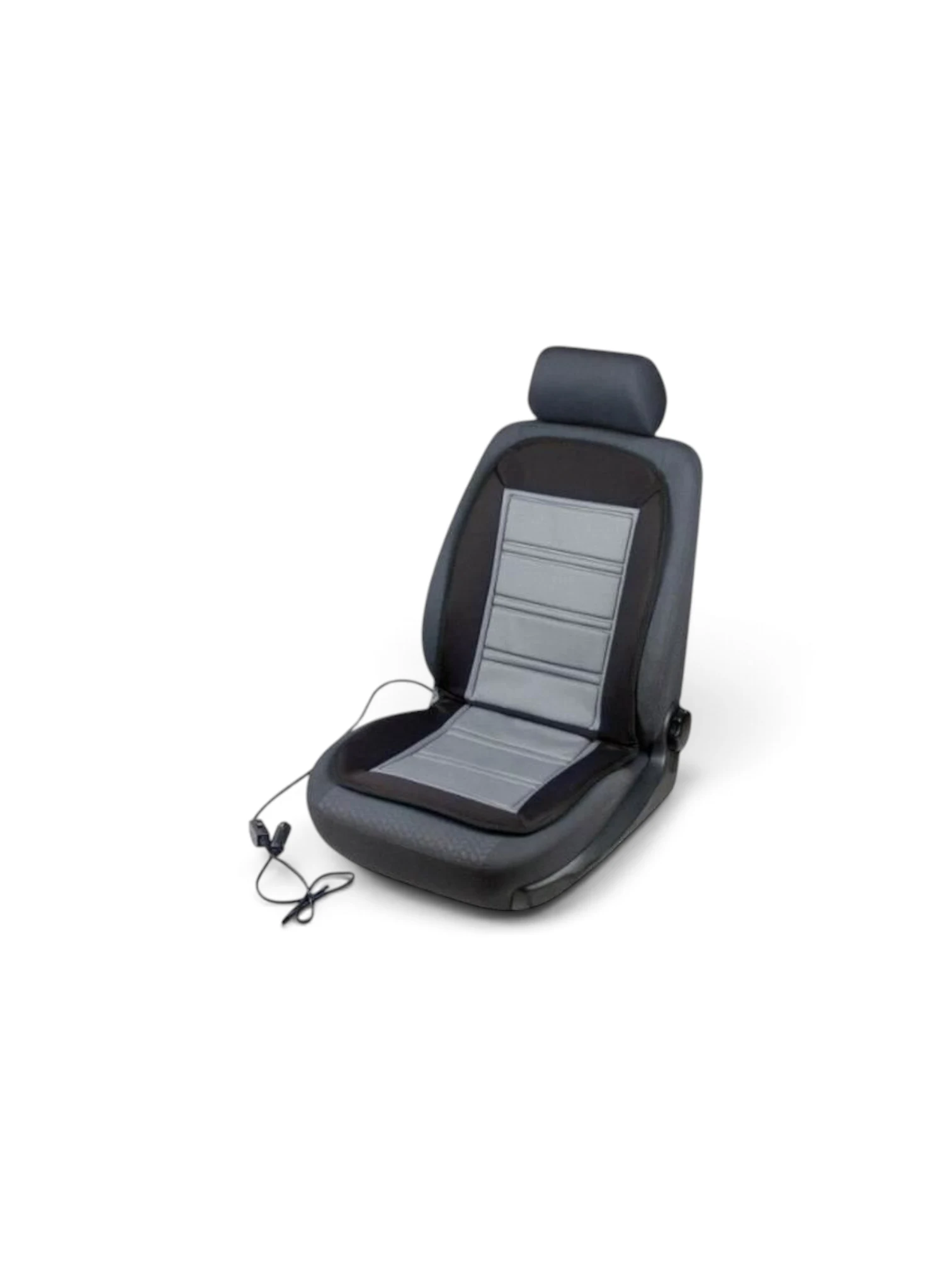 Perna scaun cu incalzire, gri cu negru 12V 9781 Automax