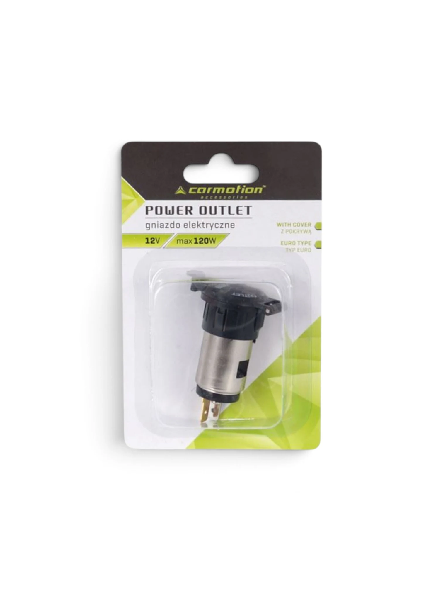 Priza bricheta auto 12V, 120W, cu capac, 58140 Carmotion