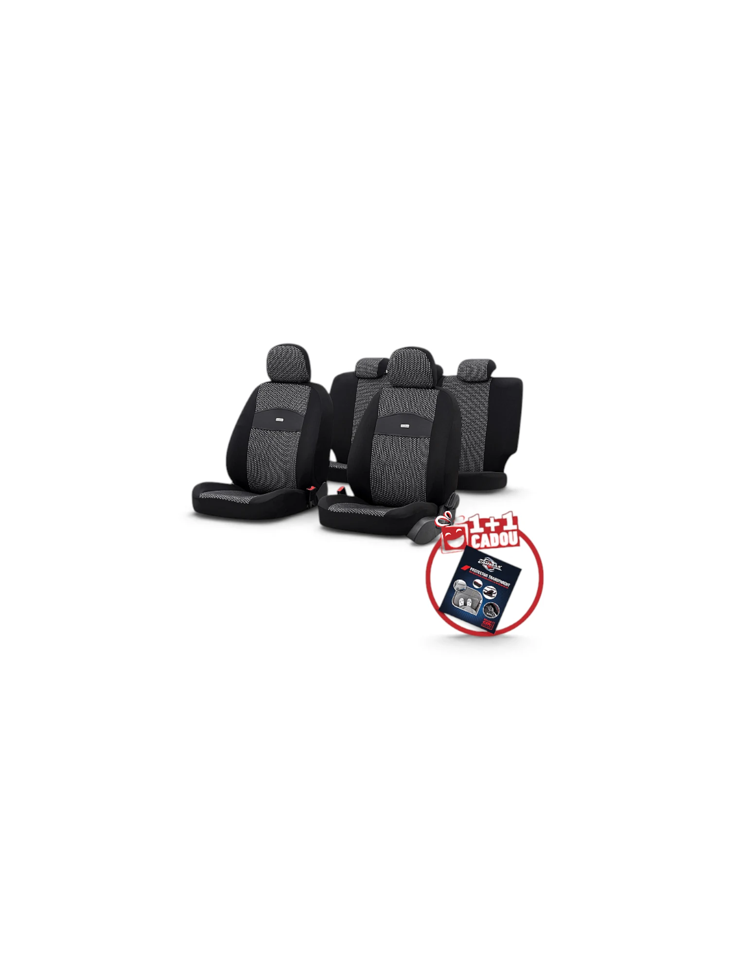 Set husa scaun Otom Smart 11 buc - negru