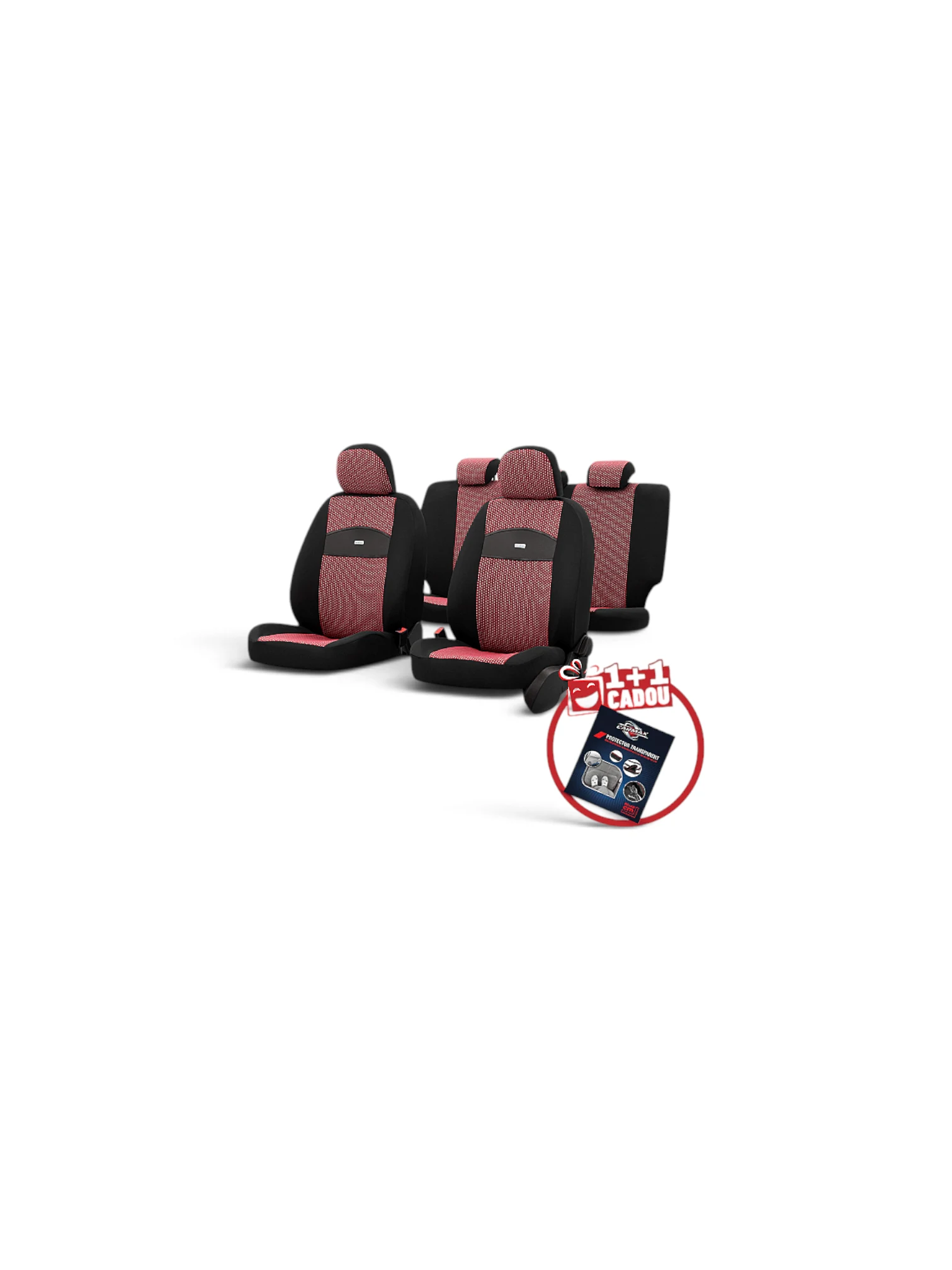 Set husa scaun Otom Smart 11 buc - rosu