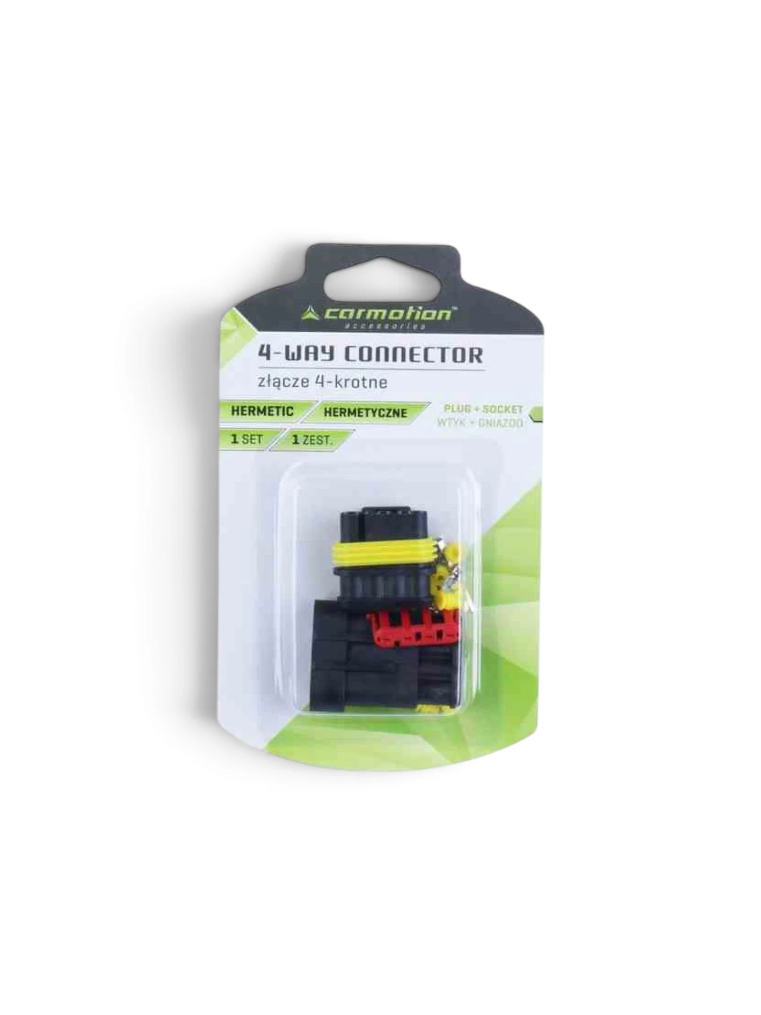 Set mufa conector cu 4 pini mama+tata SS Superseal, 86289 Carmotion