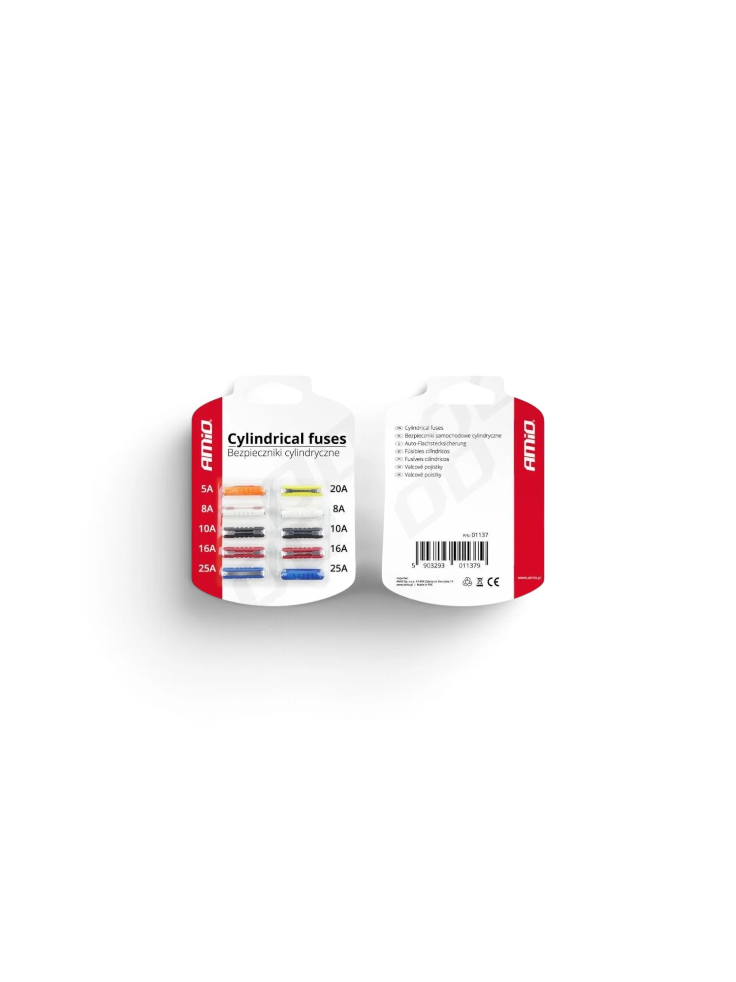 Set sigurante cilindrice Amio 01137