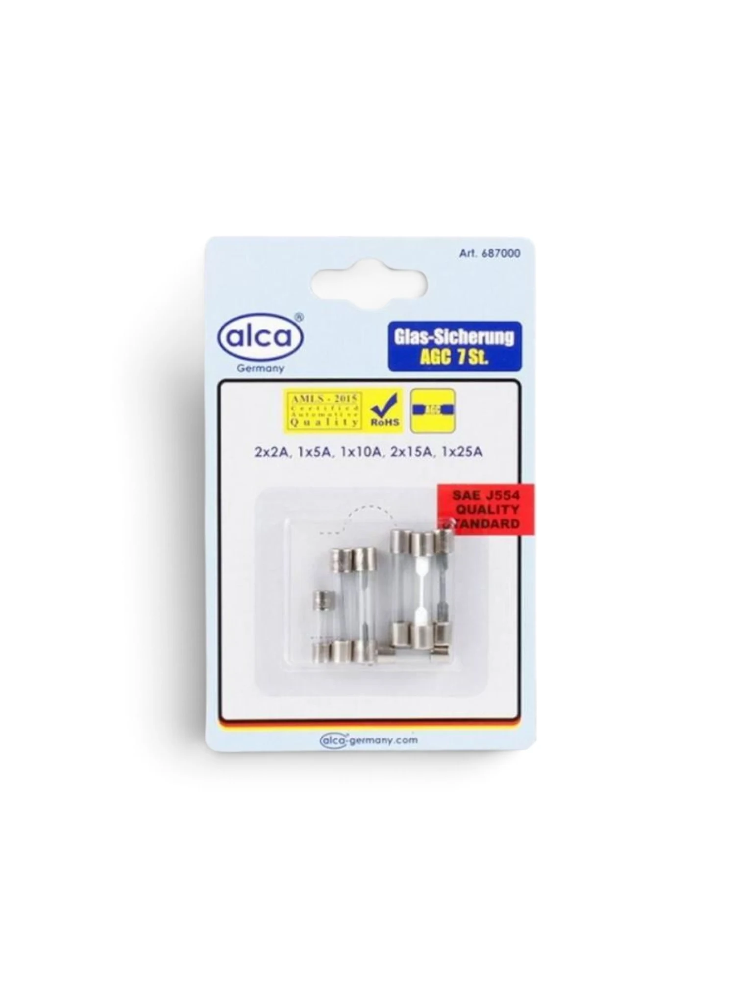 Set sigurante rotunde sticla, 7 bucati, 687.00 Alca