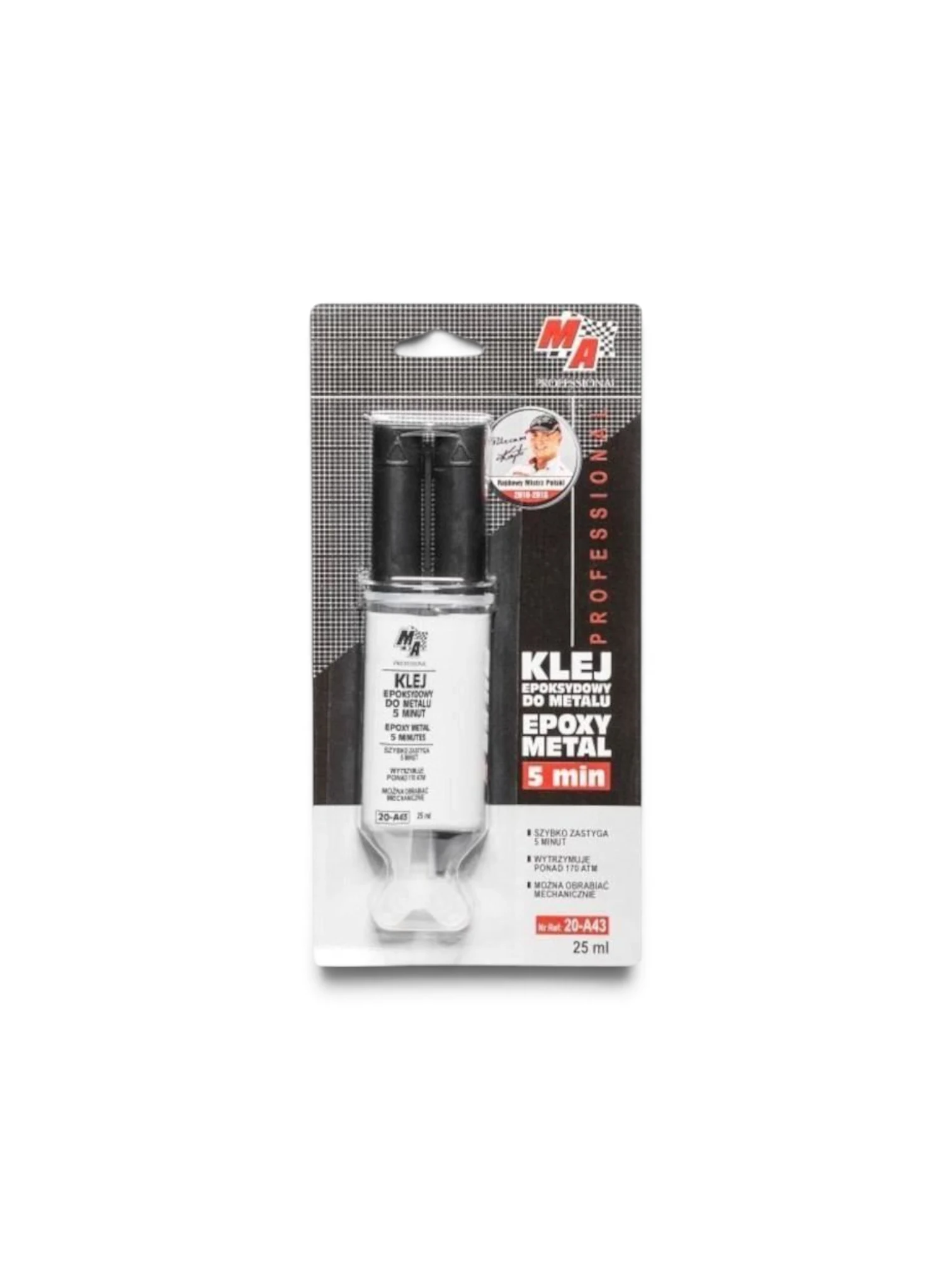 Solutie epoxidica adeziv 2 componente pentru lipire Metal, Epoxy Metal Auto 20-A43 Moje