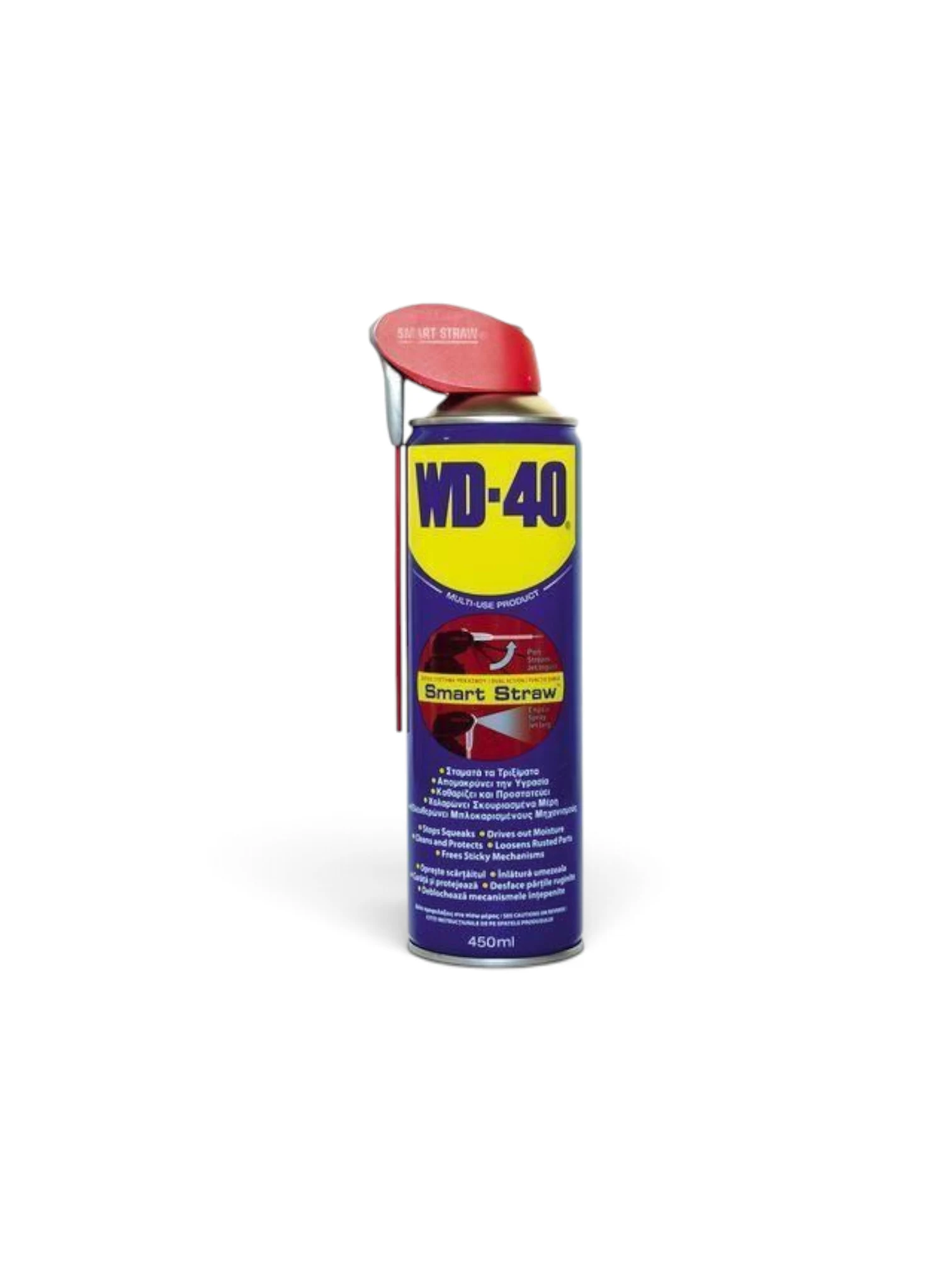 Spray multifunctional 450ml SmartStraw WD40-20014