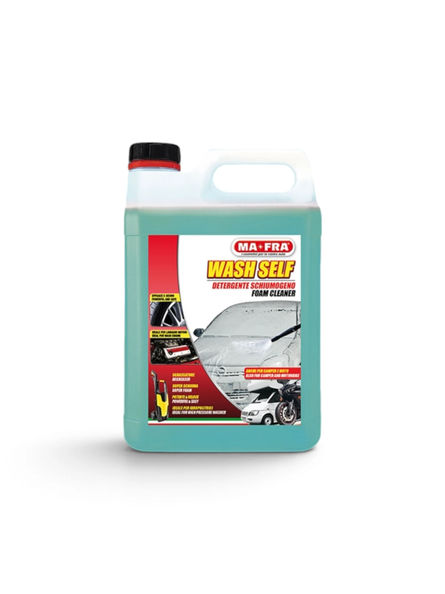 Spuma Activa Concentrata Wash Self 5L - Mafra