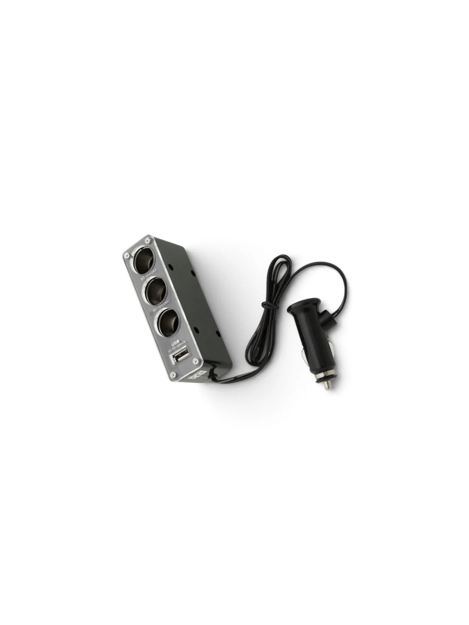 Stecher 3 prize 12 / 24V cu fir si USB 7519 Automax