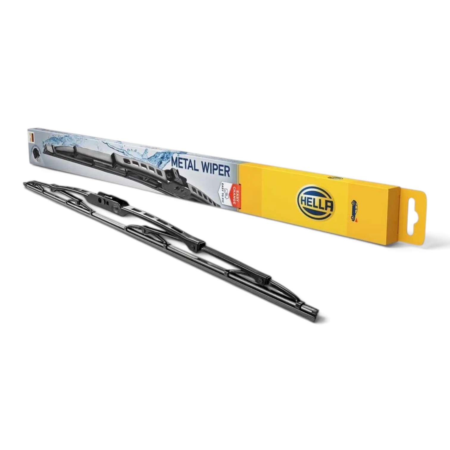 Ștergător Parbriz Hella Metal Wiper 350 mm, Cadru Metalic, Prindere Cârlig