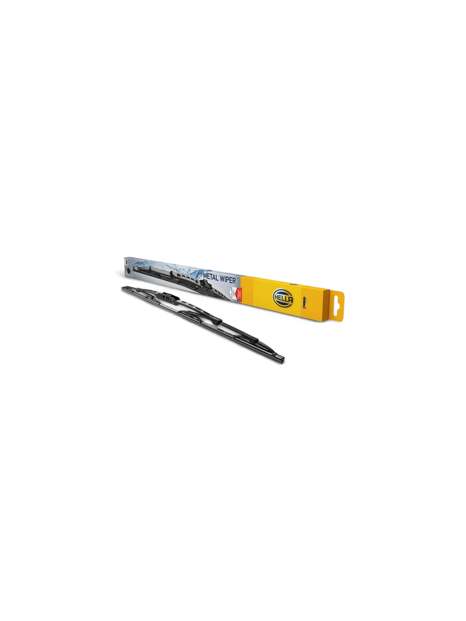 Ștergător Parbriz Hella Metal Wiper 500 mm, Cadru Metalic, Prindere Cârlig