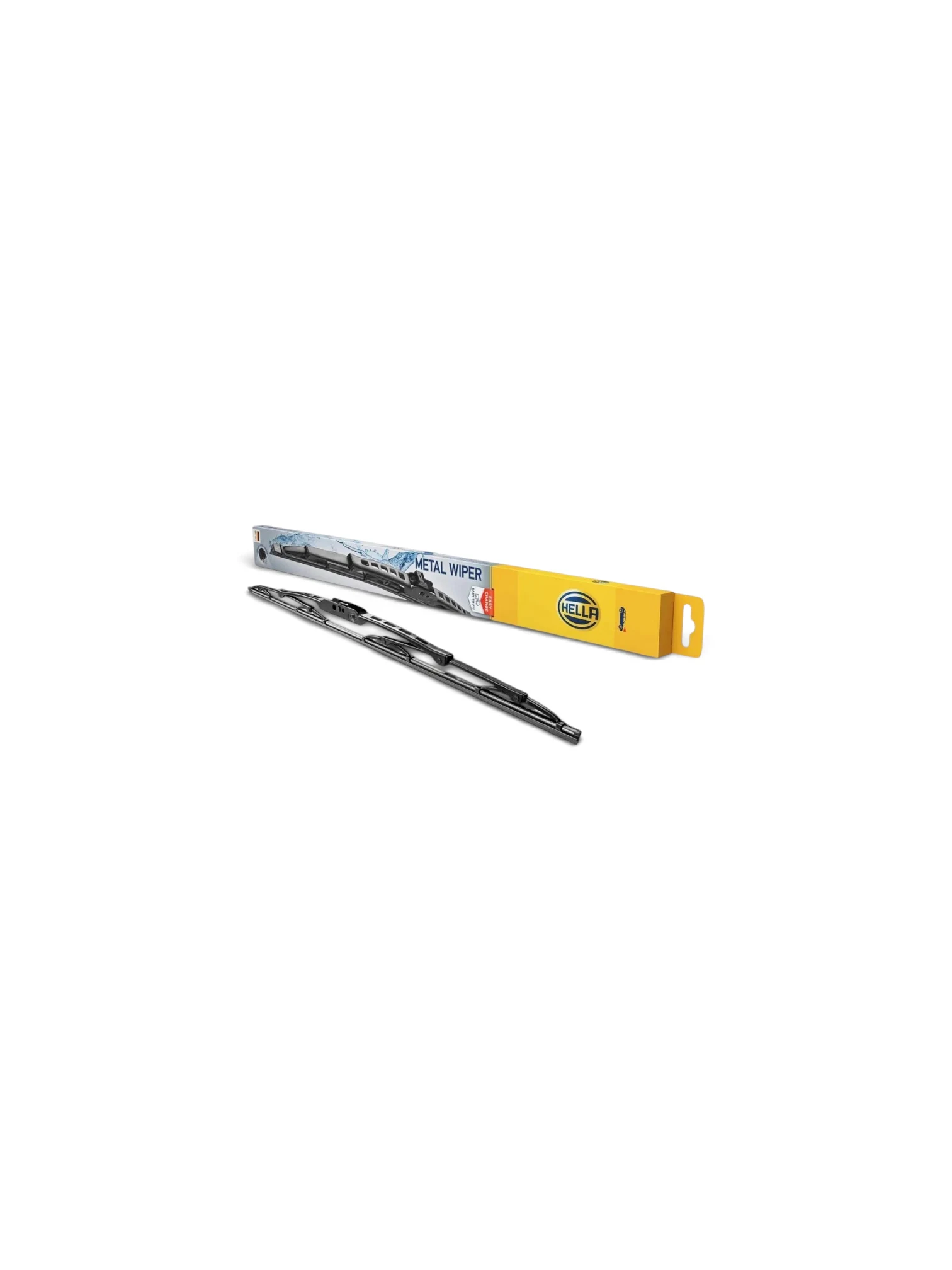 Ștergător Parbriz Hella Metal Wiper 600 mm, Cadru Metalic, Prindere Cârlig