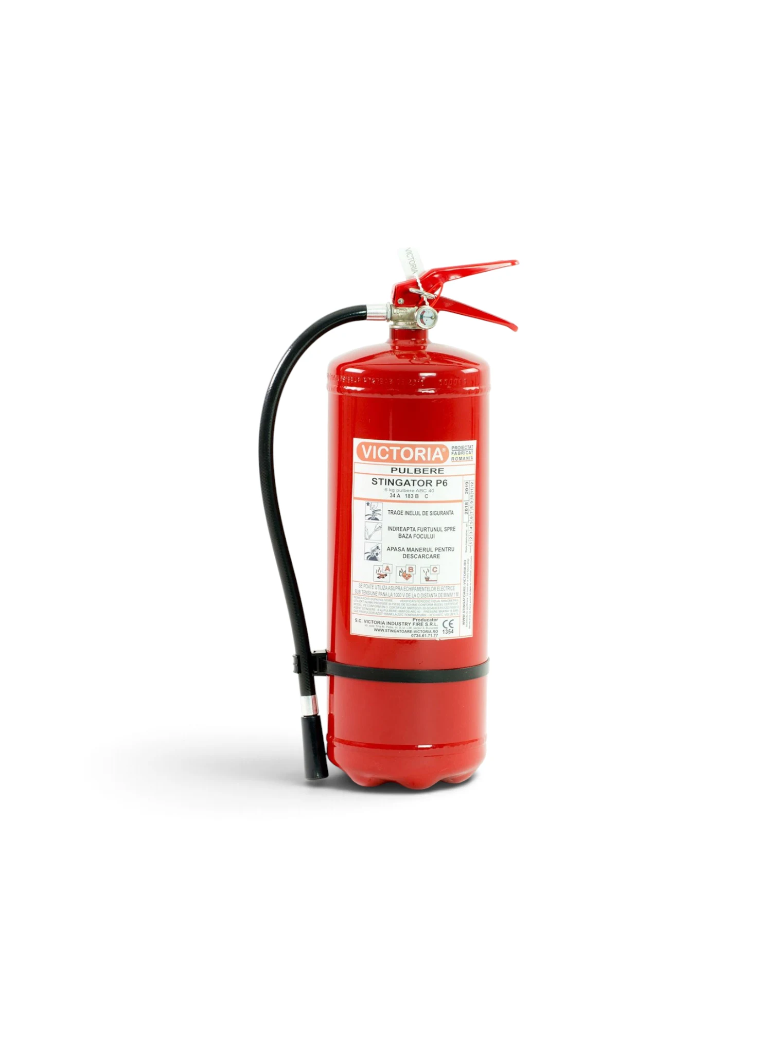 Stingător auto cu pulbere 6 kg