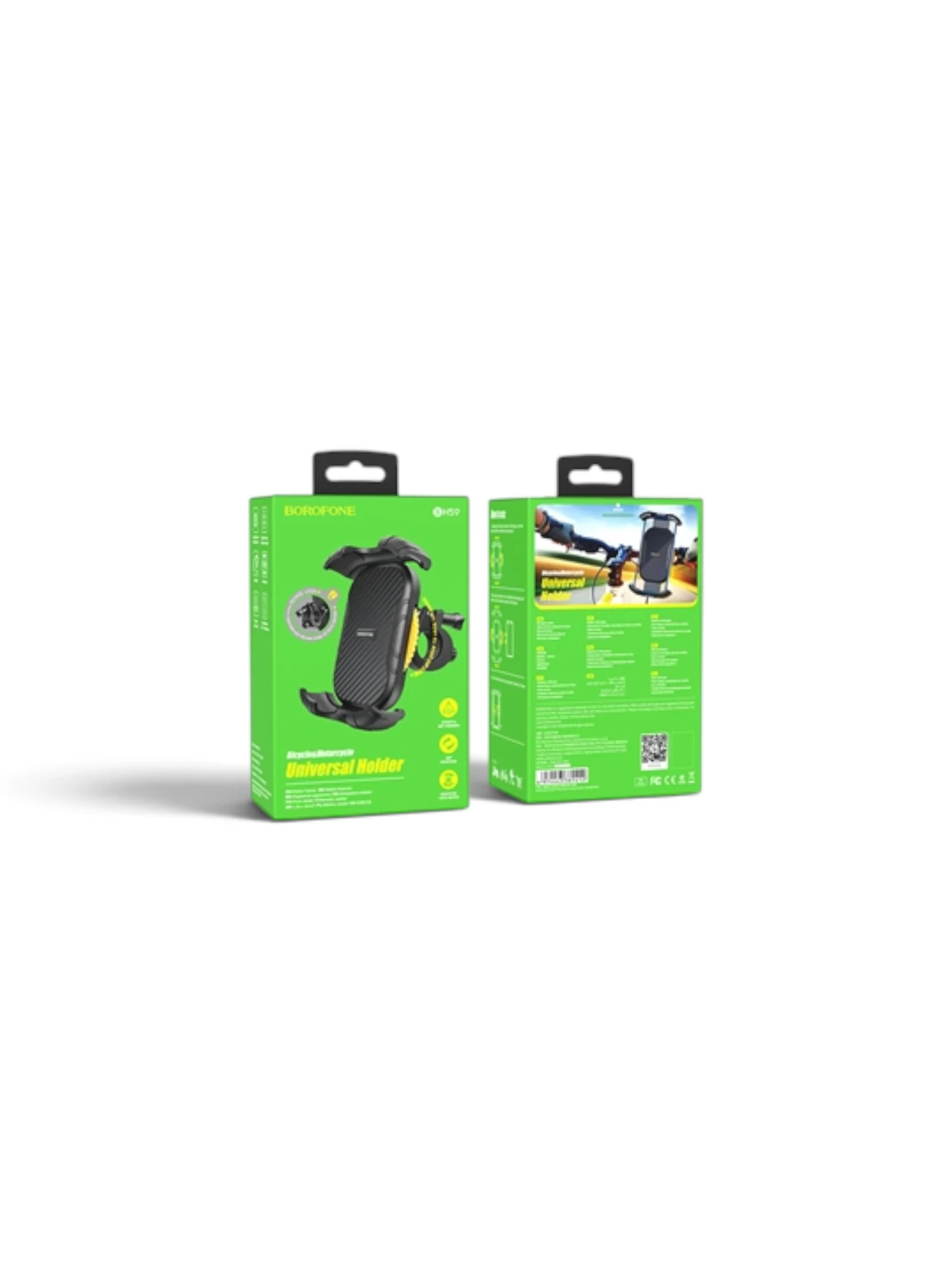 6974443381412AE Suport Telefon Cu Prindere Pe Ghidon Ptr Motocicleta,scuter,bicicleta Borofone