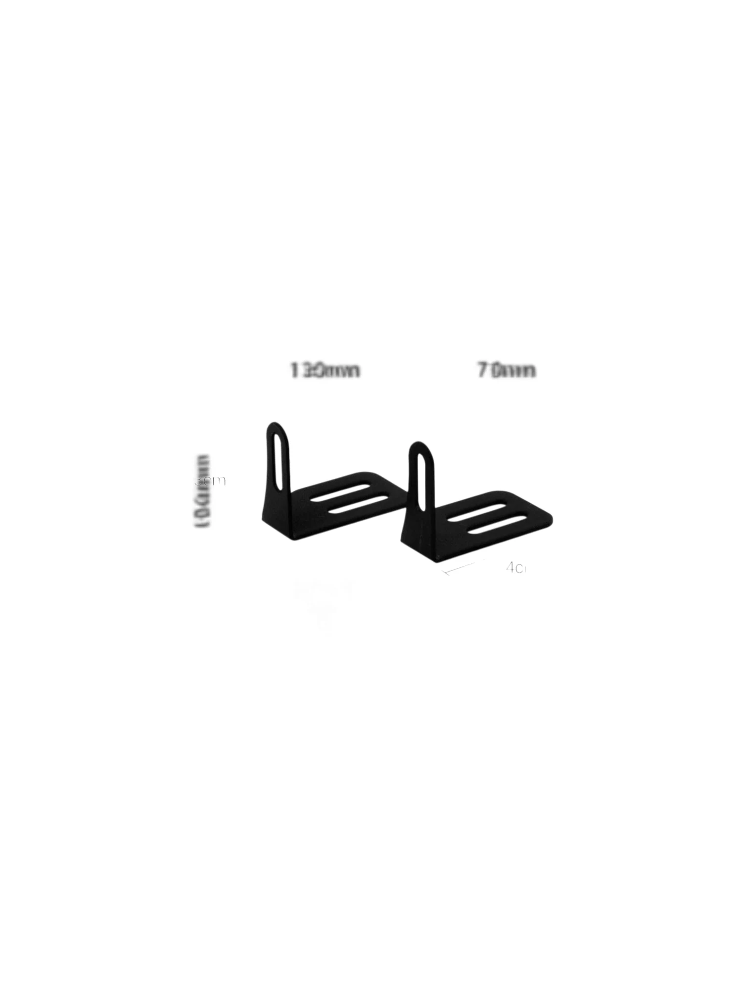 Suport universal metalic in L, pentru proiectoare, Drl, etc, 01617 Amio